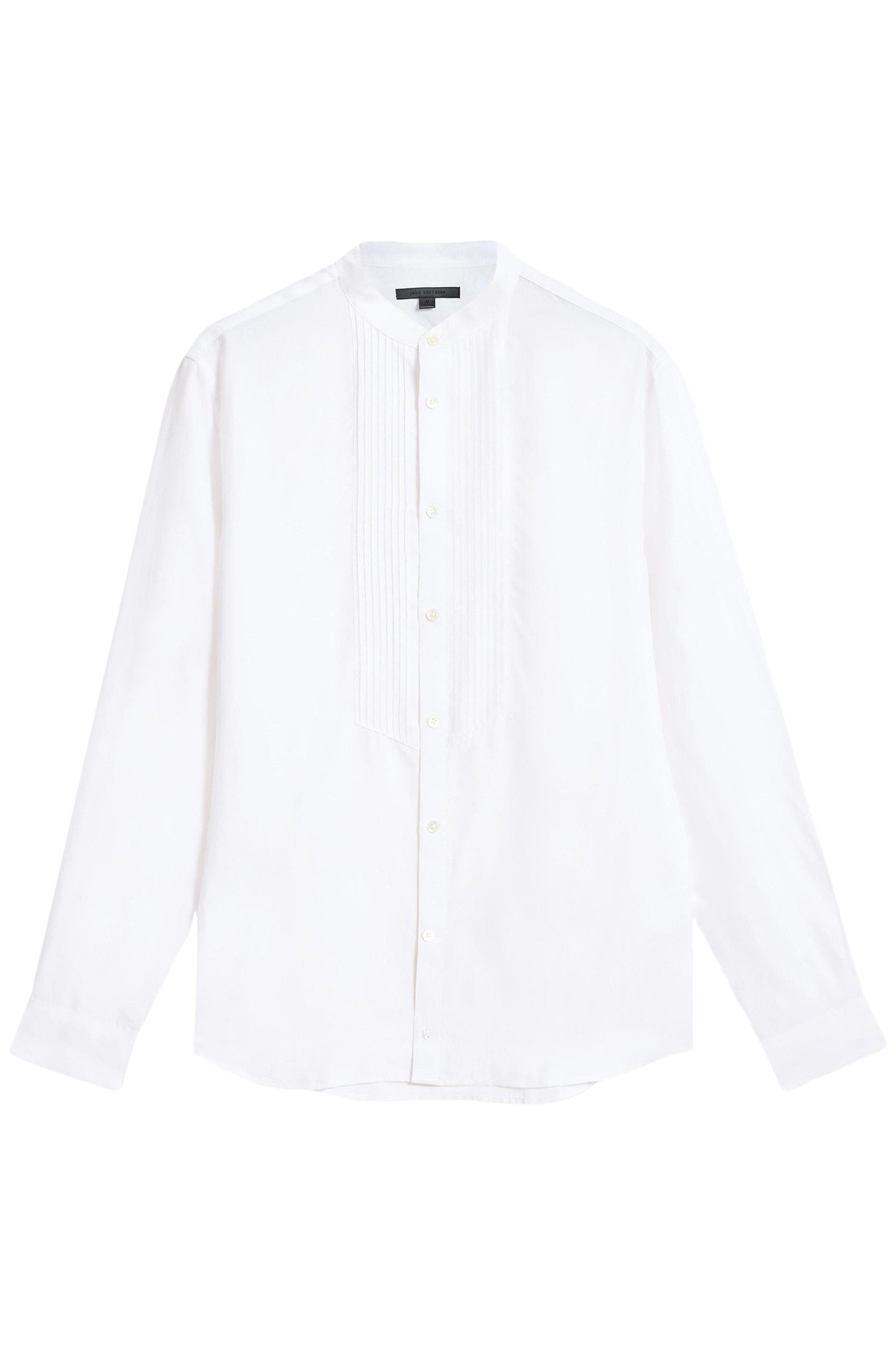 HANOVER SHIRT - SLIM FIT SHIRT WITH BAND WHITE 2