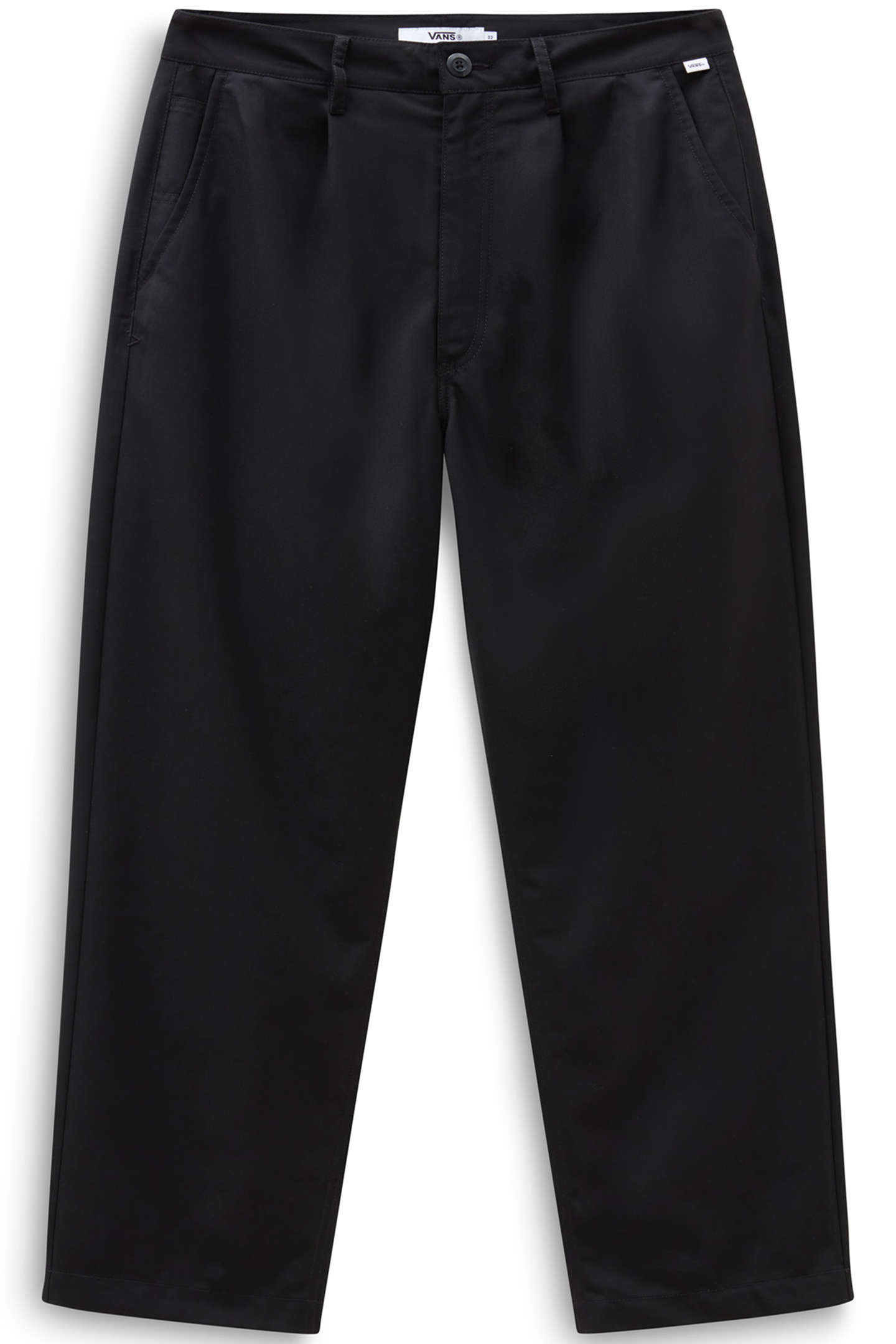 PLEAT FRONT PANT LX BLACK 1