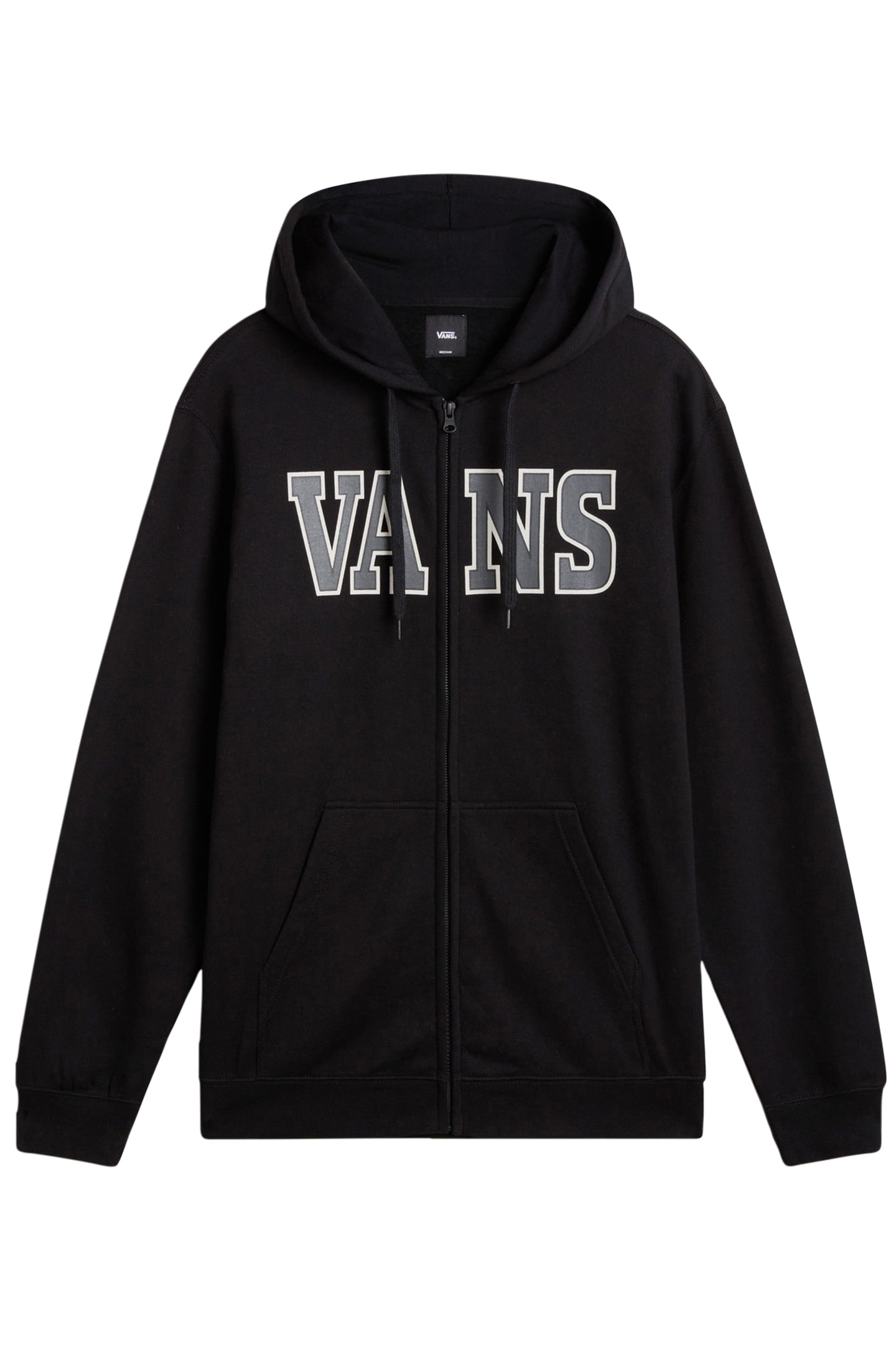 VARCITY ZIP-B BLACK 1