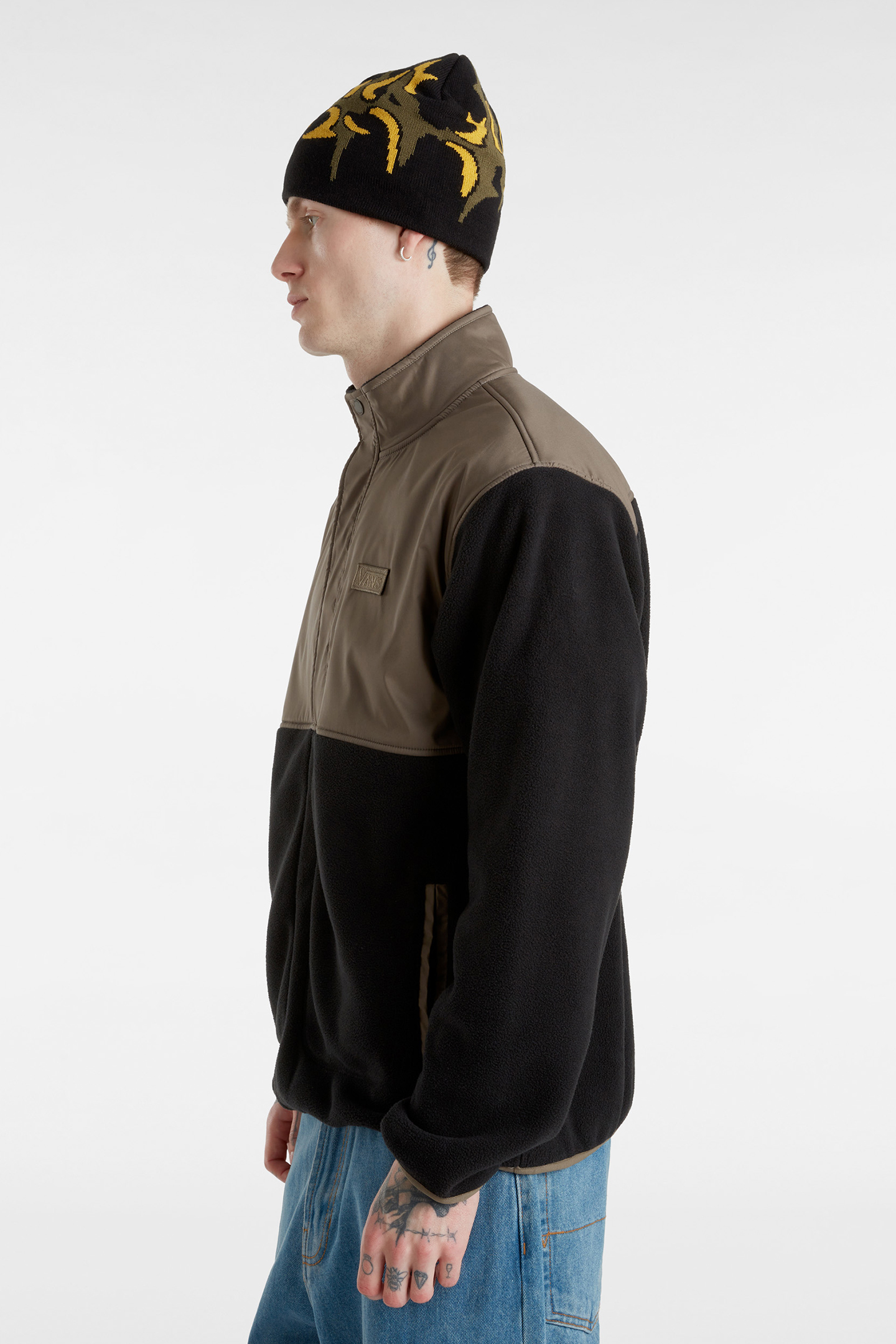 RANFORD POLAR FLEECE LOOSE HZ BLACK/BUNGEE CORD 6