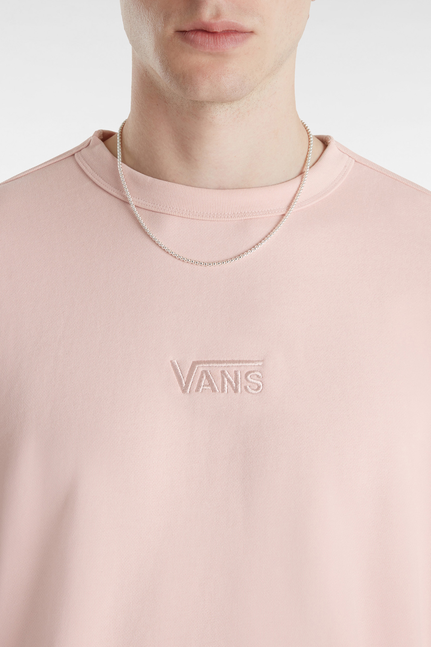 LX PREMIUM CREW FLEECE ROSE SMOKE 7