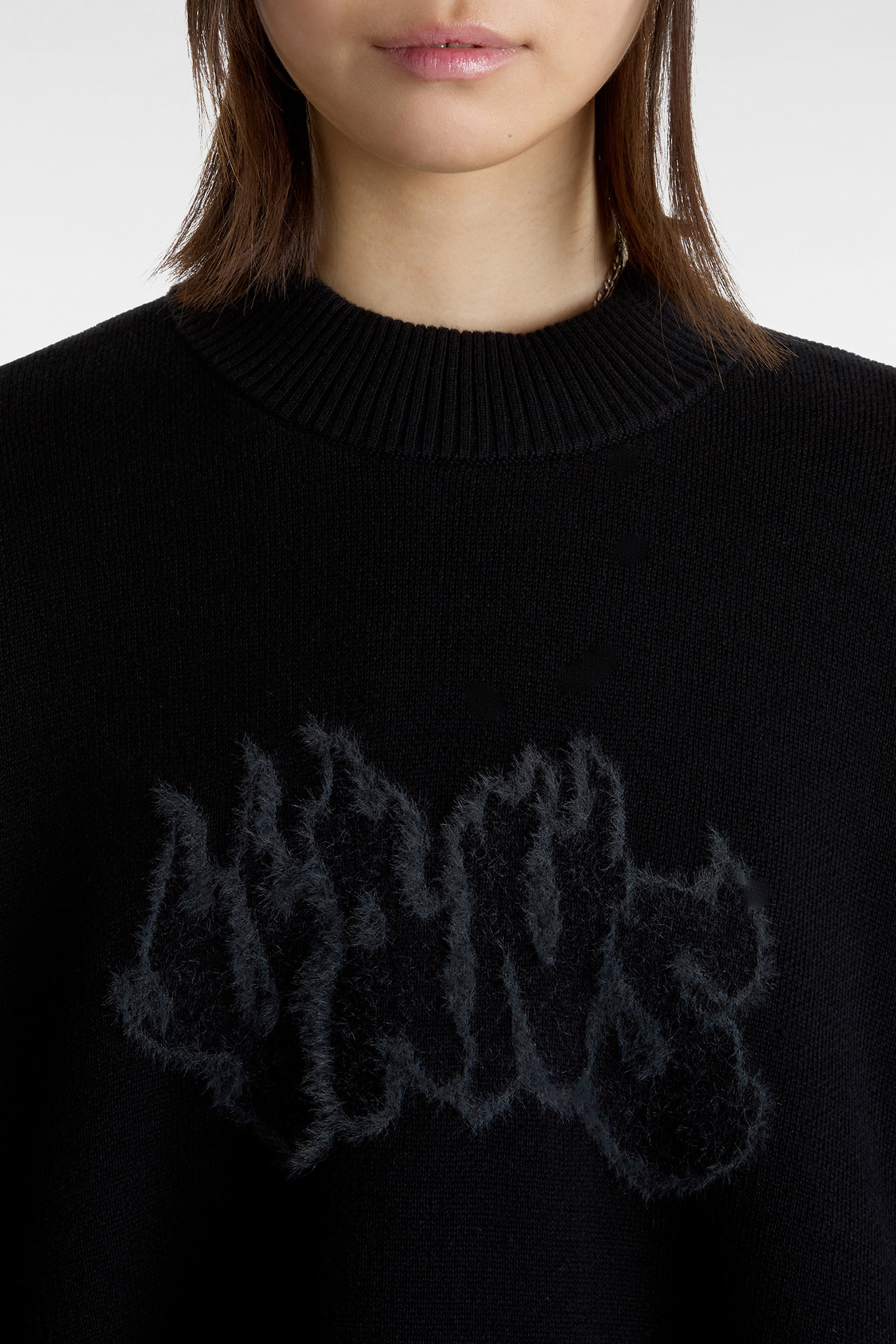 CAMMILE GRAPHIC PULLOVER BLACK 7