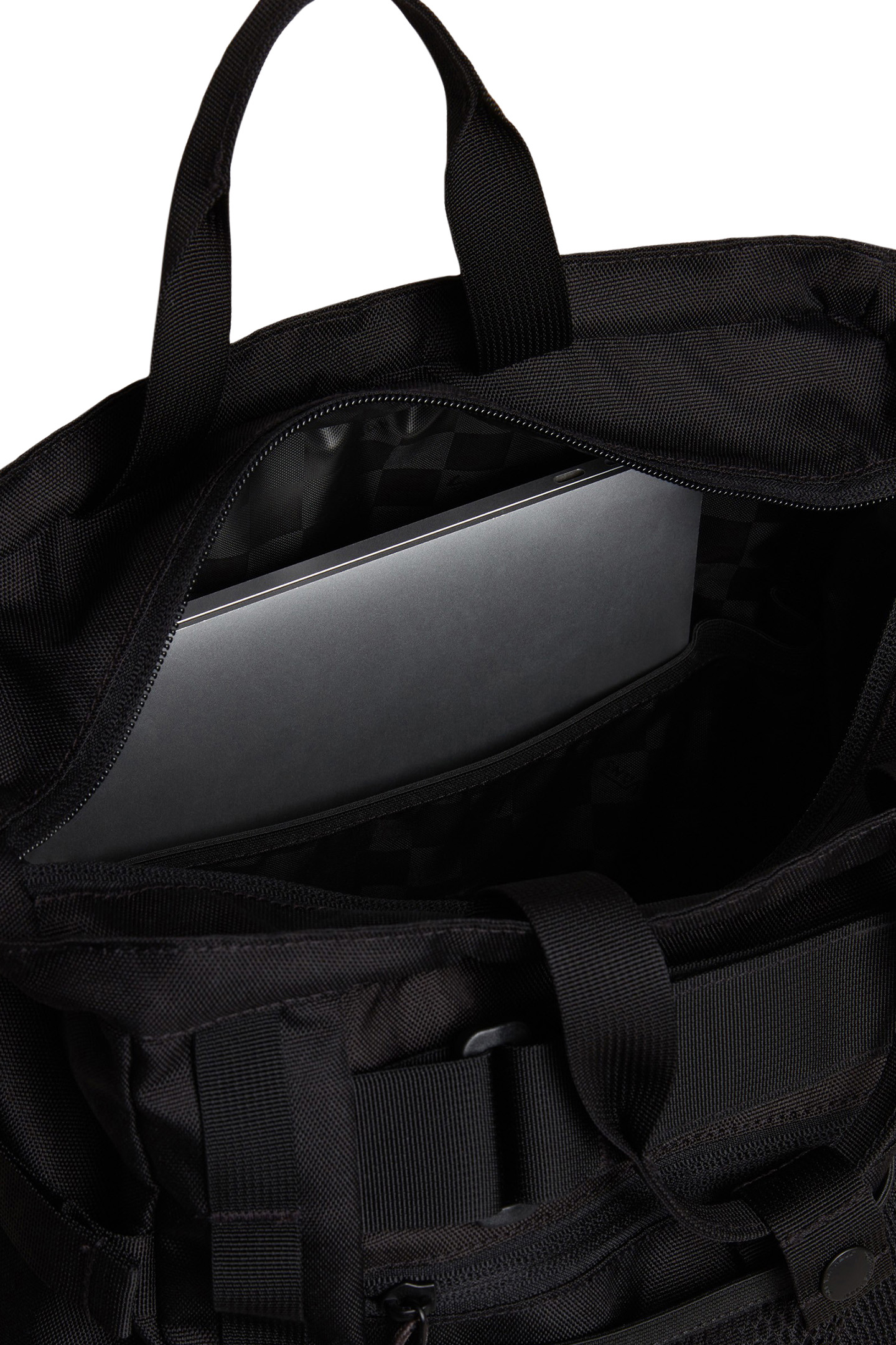 SHERWIN TOTE BACKPACK BLACK 5