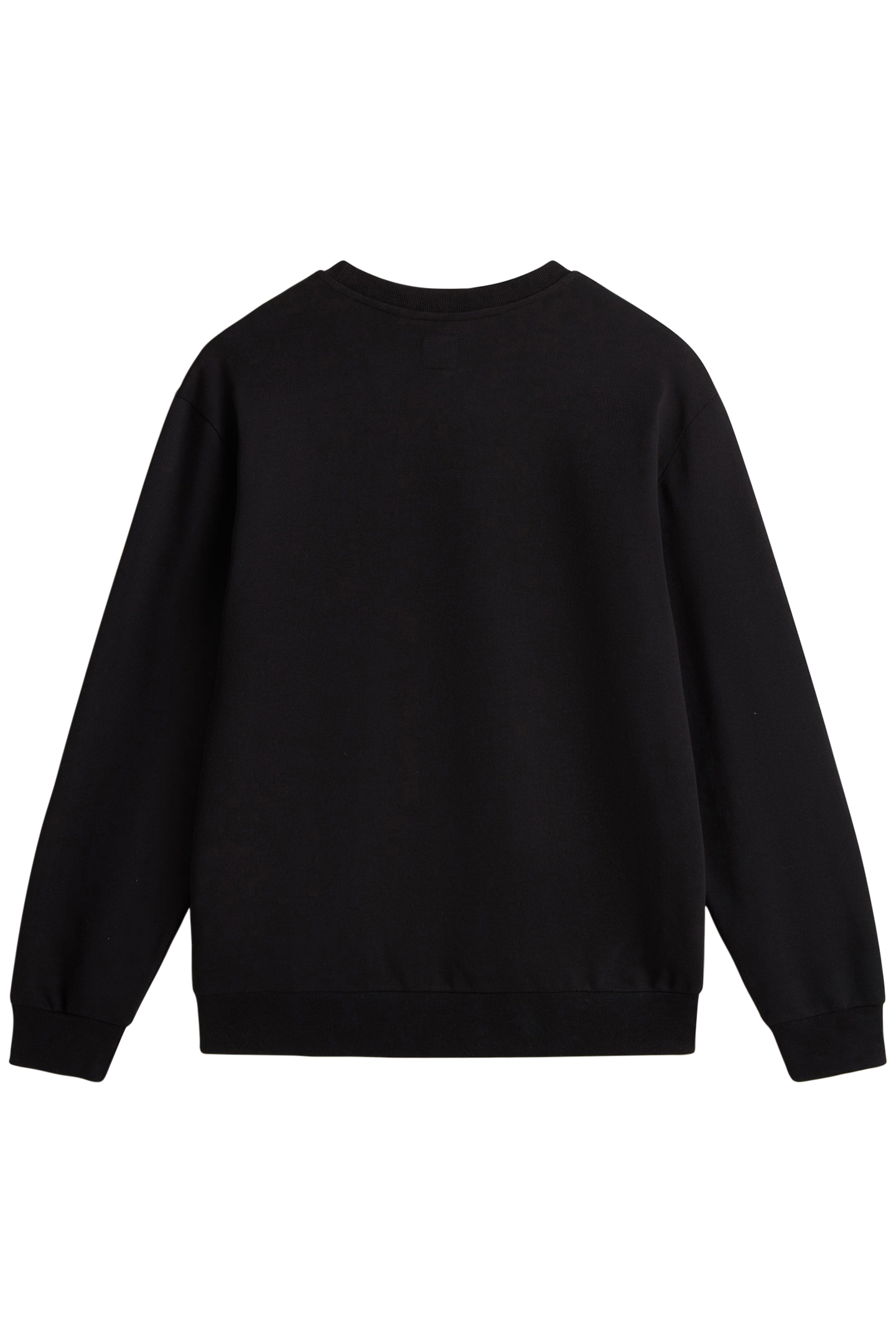 ESSENTIAL FT RELAXED CREW BLACK 2
