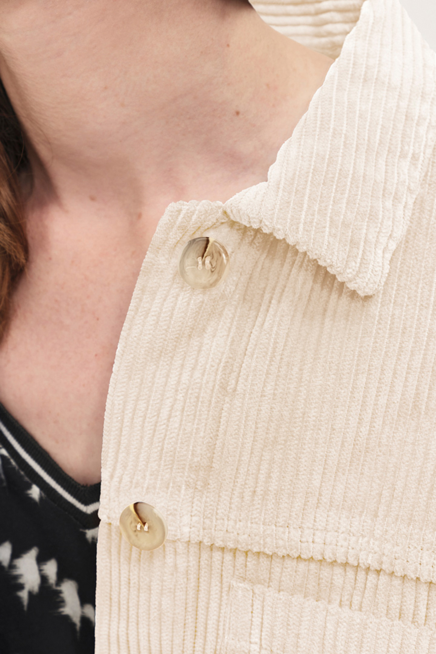 CESAR - IVORY CORDUROY SHIRT 5