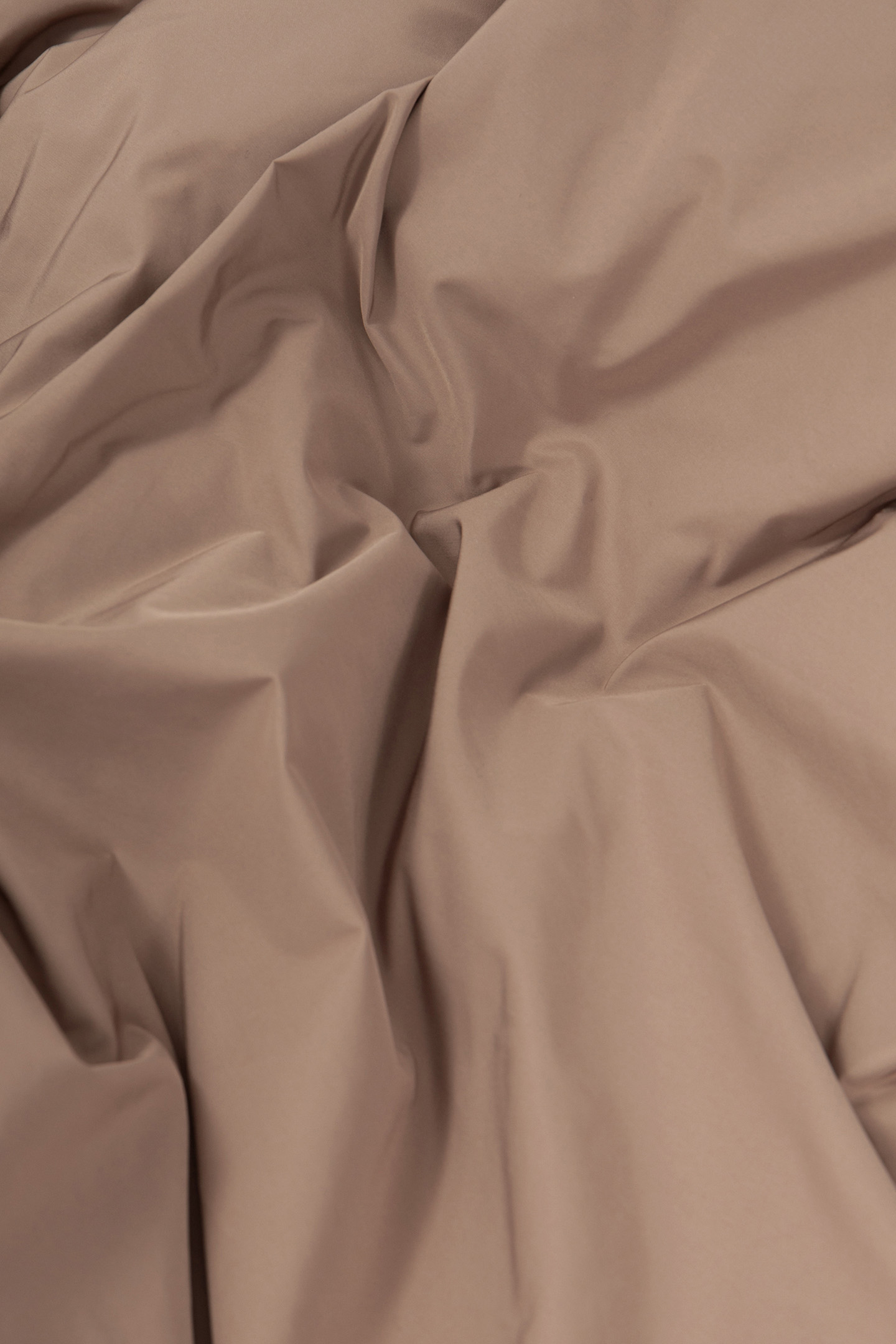 GREIGE PADDED JACKET WITH DETACHABLE NEOPRENE HOOD 9