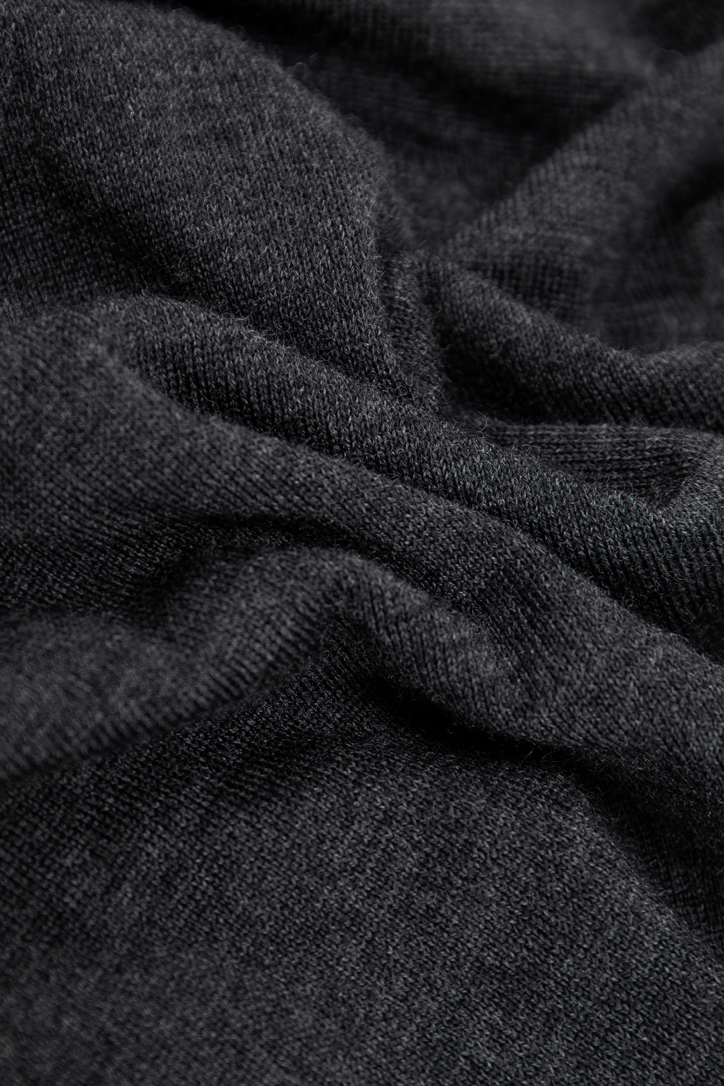 ANTHRACITE TURTLENECK KNIT SWEATER 6