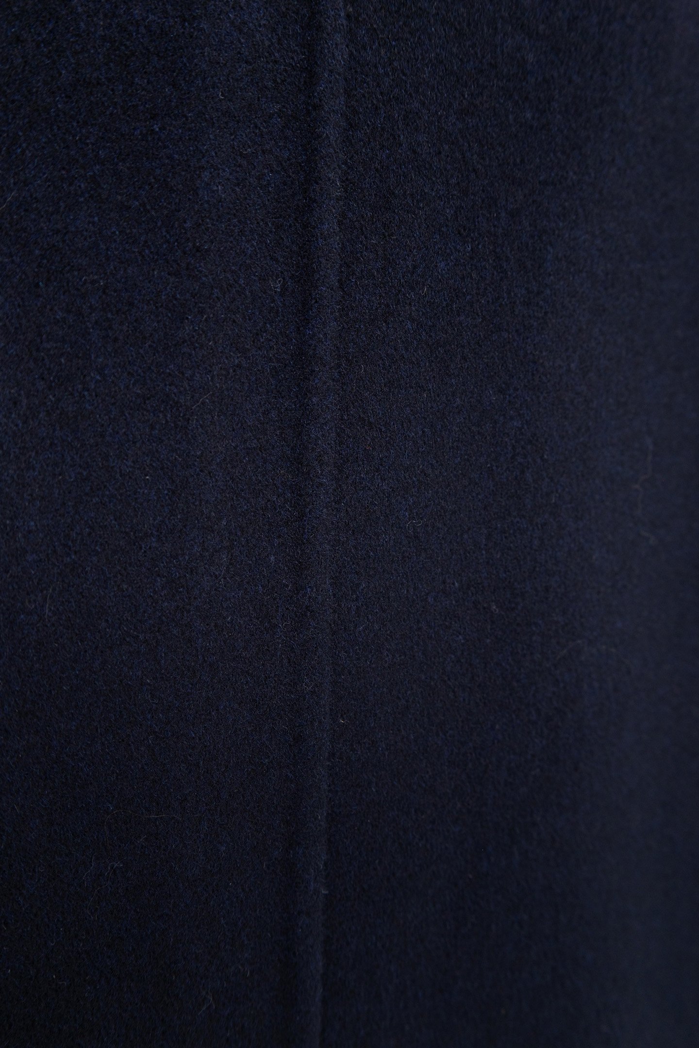 NAVY WOOL HOODED COAT 7
