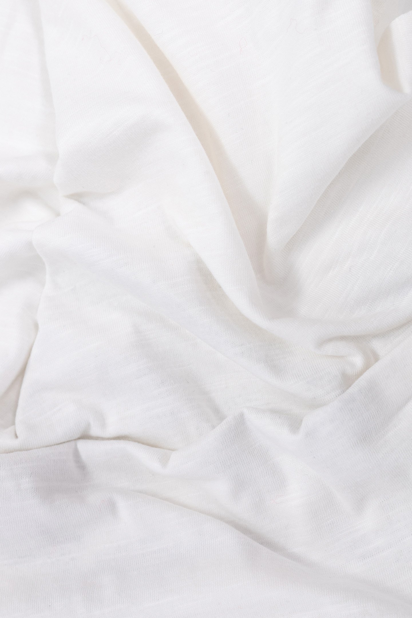 WHITE ORGANIC COTTON SKULL AND CROSSBONES T-SHIRT 8