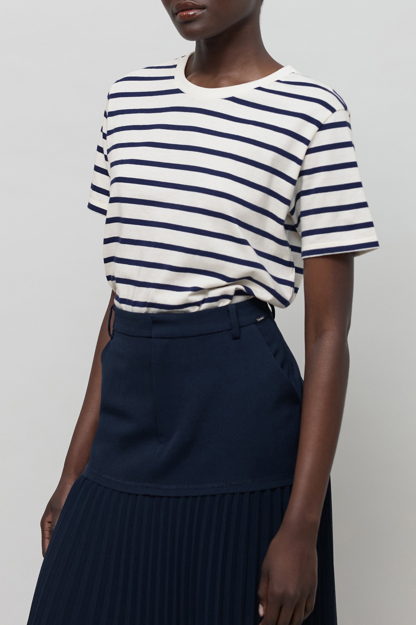 GLITTER MESSAGE SAILOR TEE-SHIRT BACK by IKKS