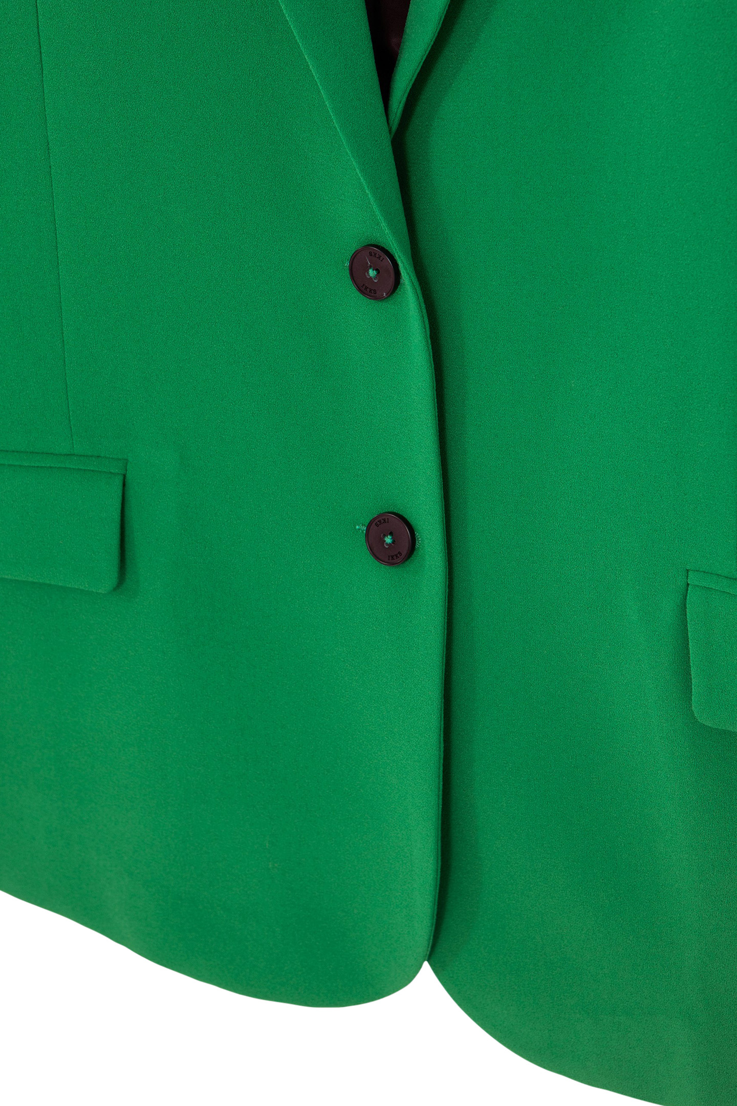 GREEN RECYCLED POLYESTER SUIT JACKET 9