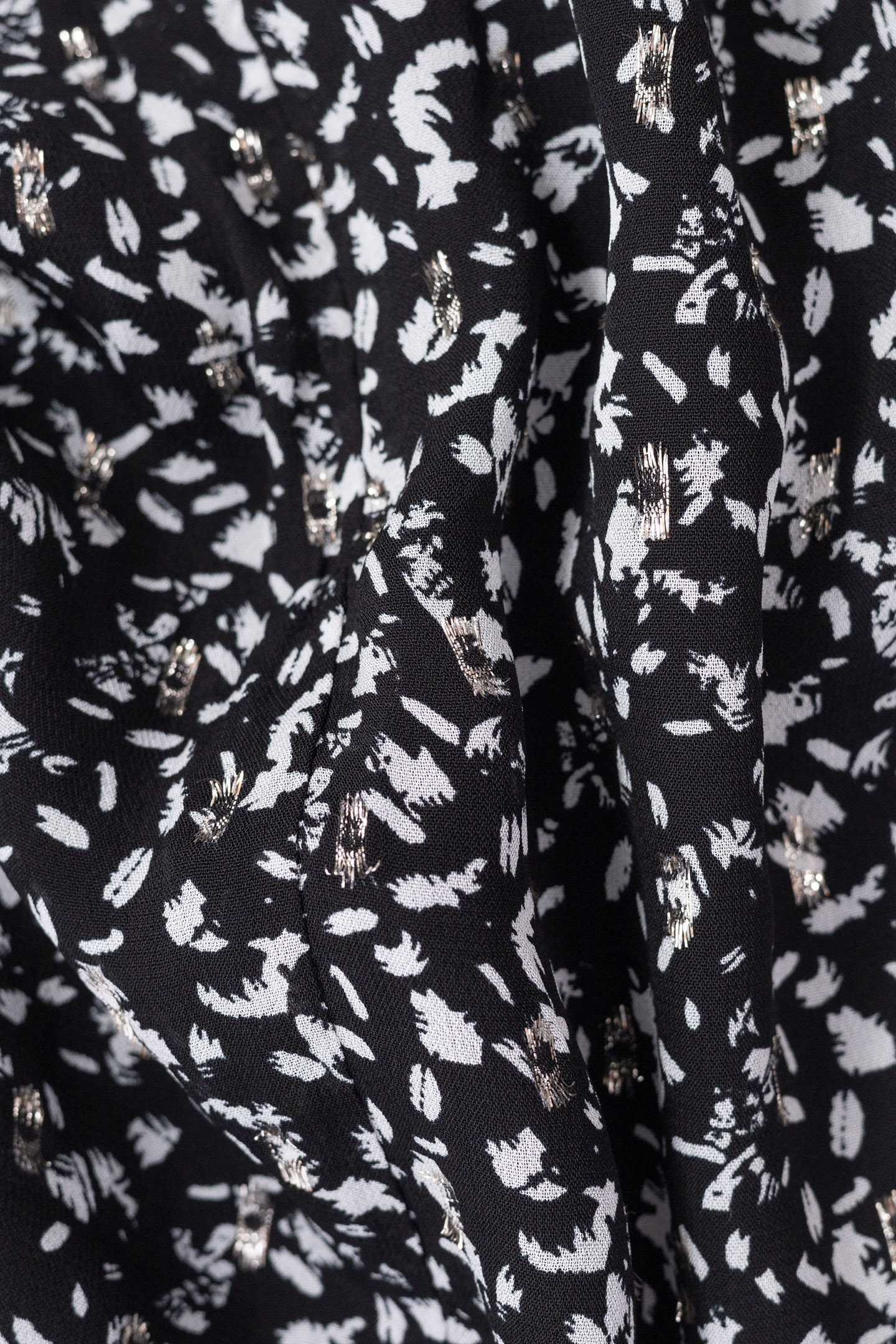 ROCK TACHIST PRINT BLACK SKIRT 7