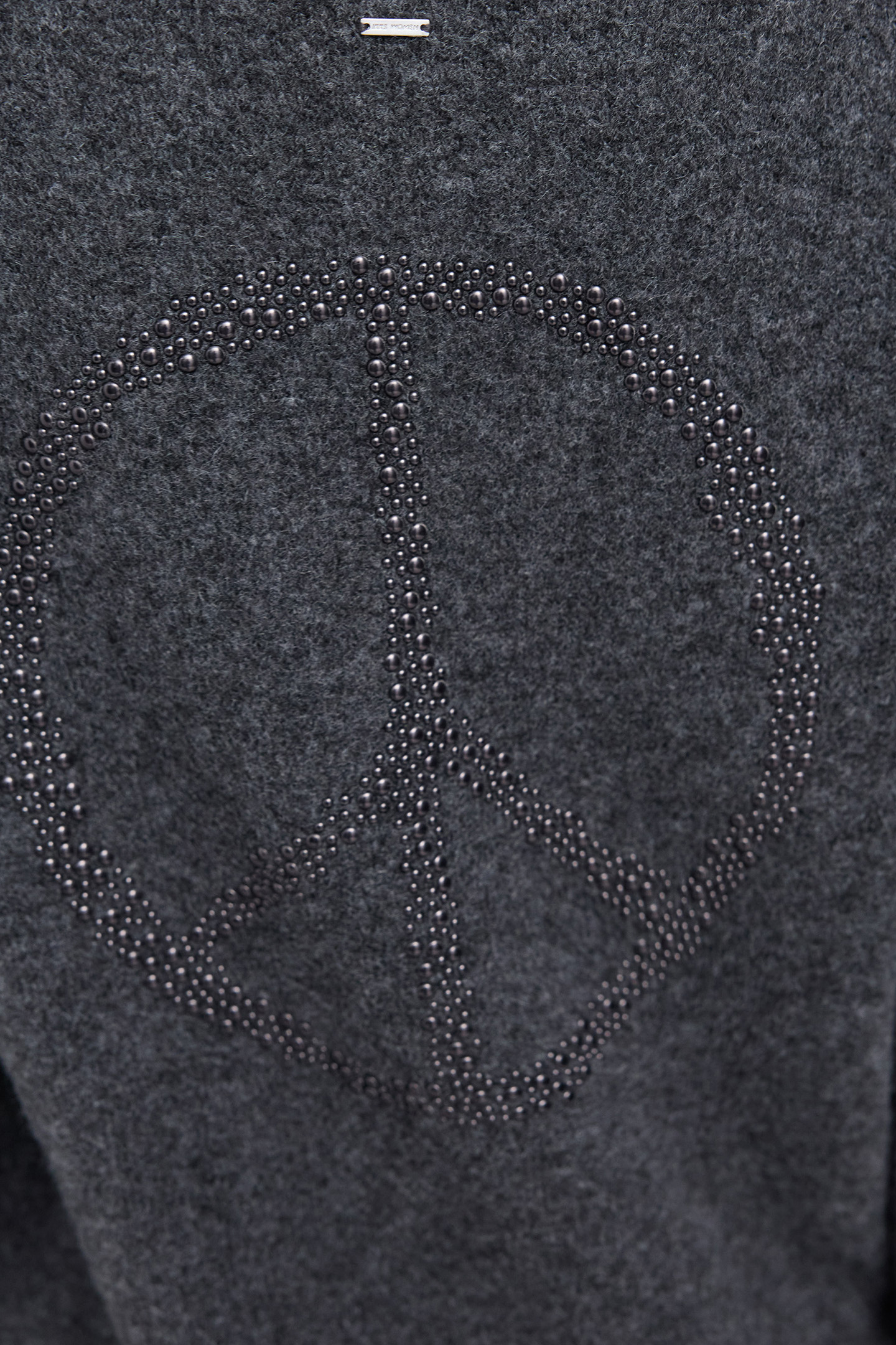 PEACE & LOVE KNIT DRESS WITH STUDDED BACK 5