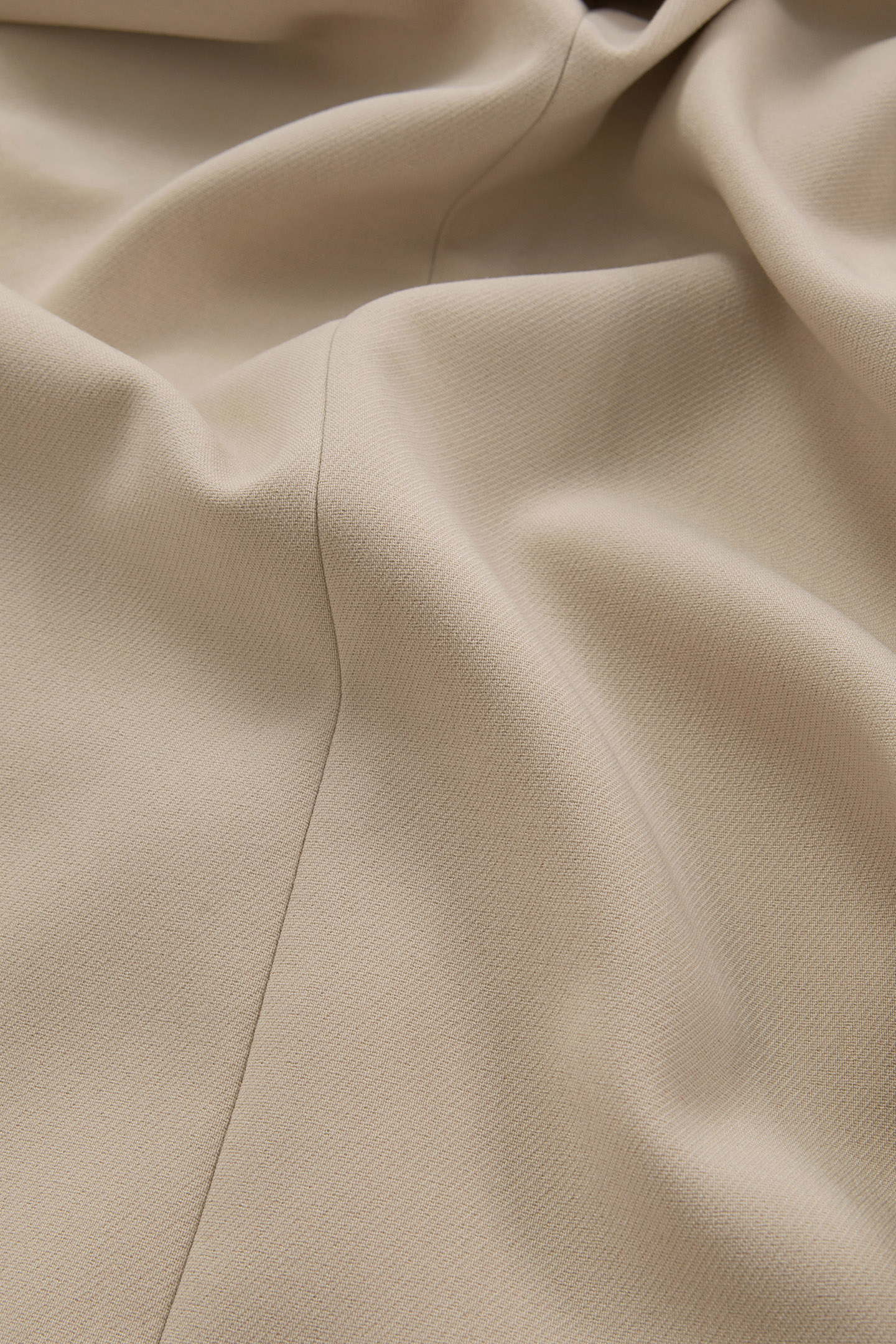 BEIGE RECYCLED POLYESTER SUIT JACKET 8