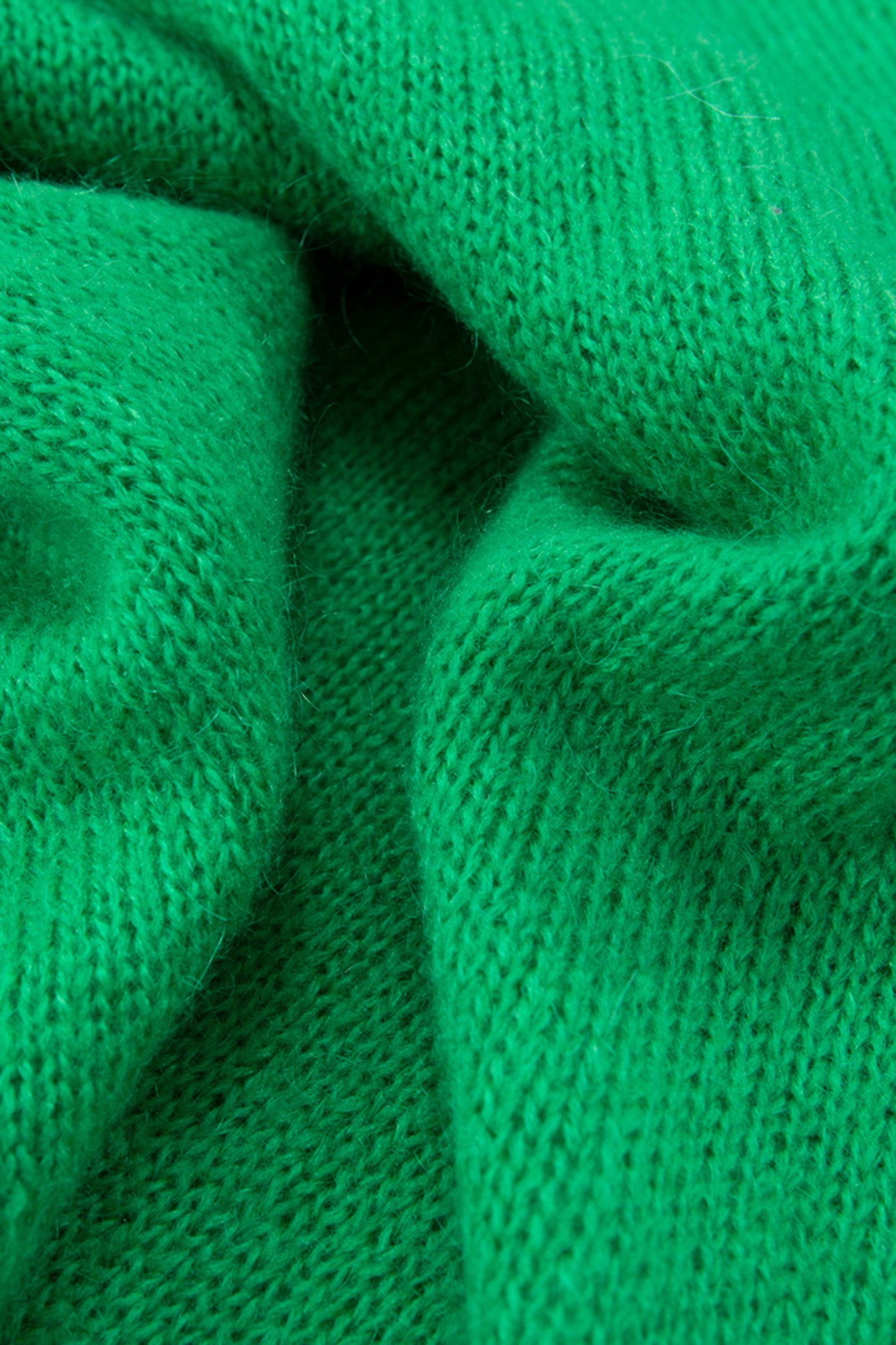 GREEN PRE-KNIT OVERSIZE SWEATER 7