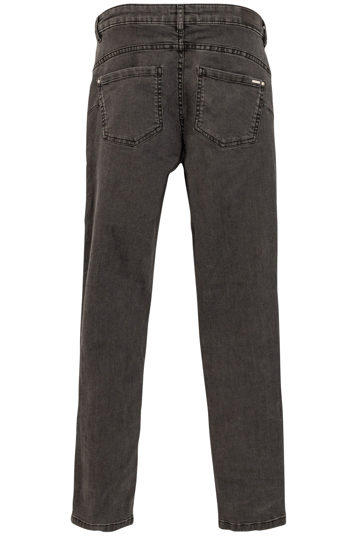 7/8 SLIM GREY POWERSTRETCH SIDE-ZIP JEANS 2