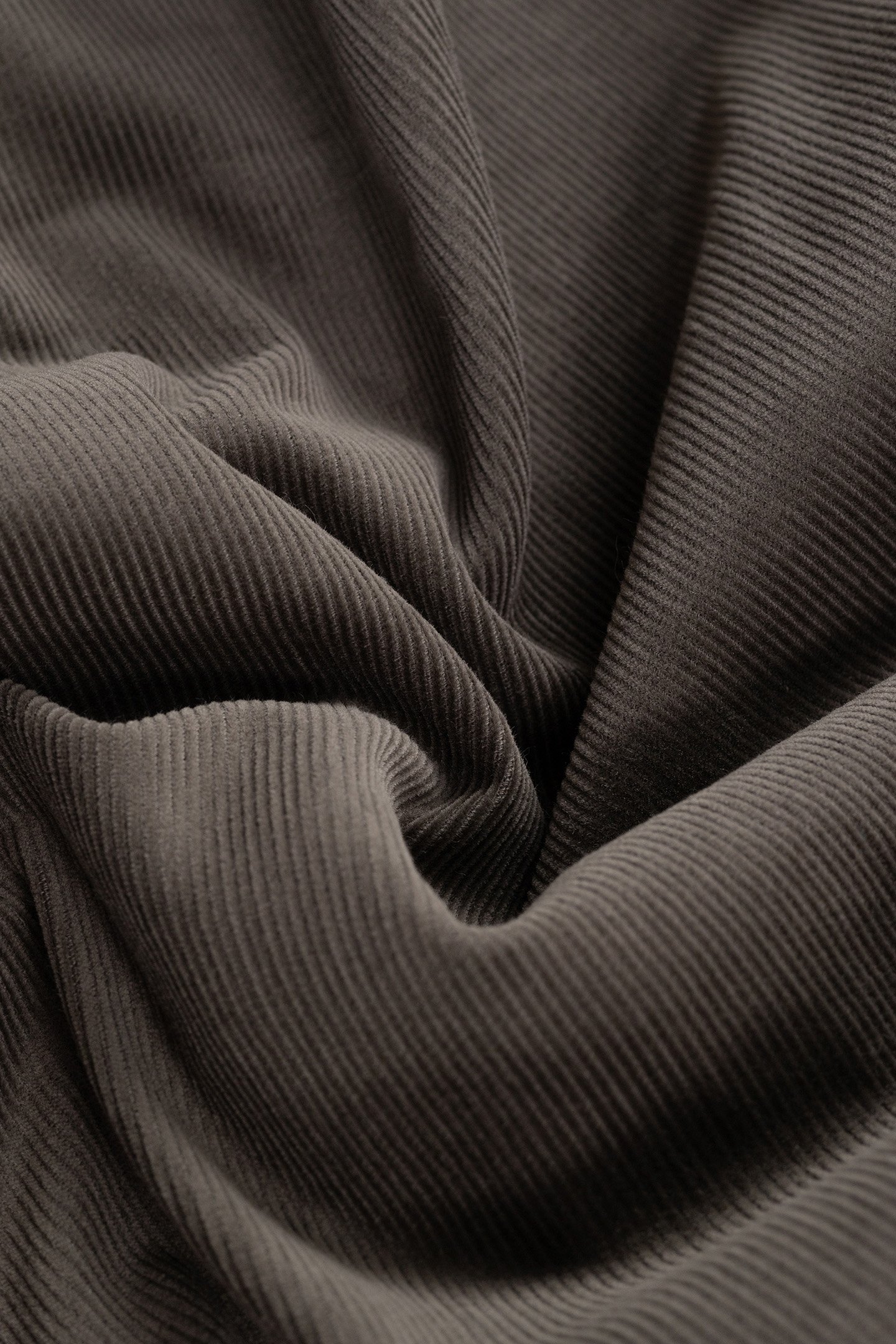 KHAKI BELTED VELOUR SHIRT DRESS 4