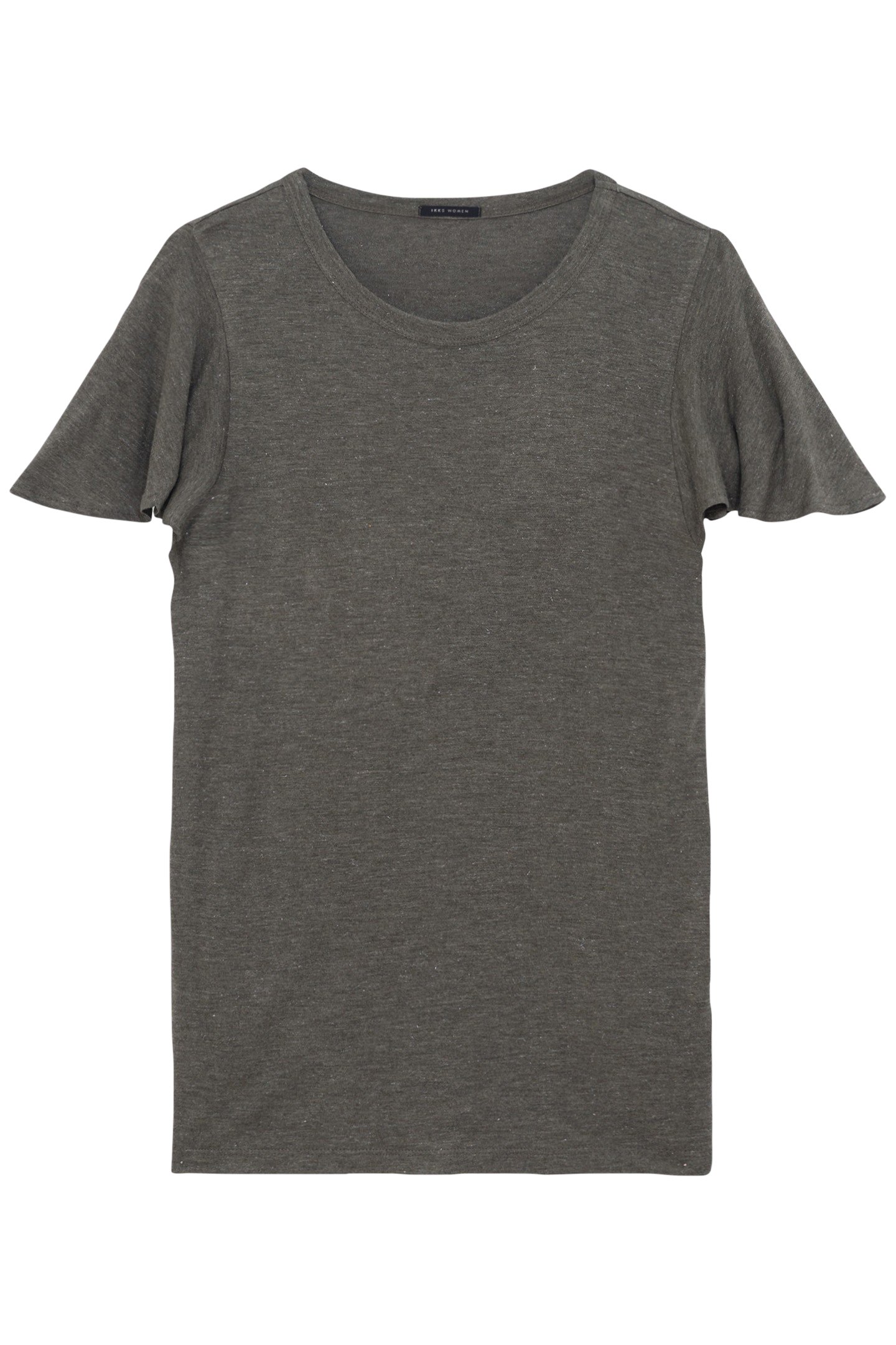 KHAKI LUREX KNIT TEE by IKKS