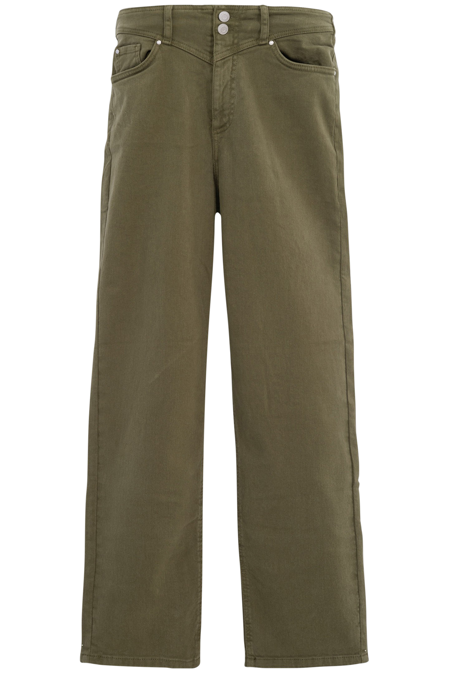 KHAKI ARMY SLOUCHY JEANS 4