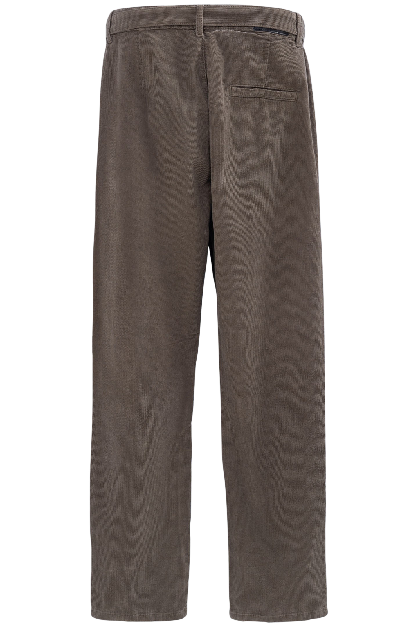 7/8 KHAKI VELOUR MILLERAIES BAGGY JEANS 2