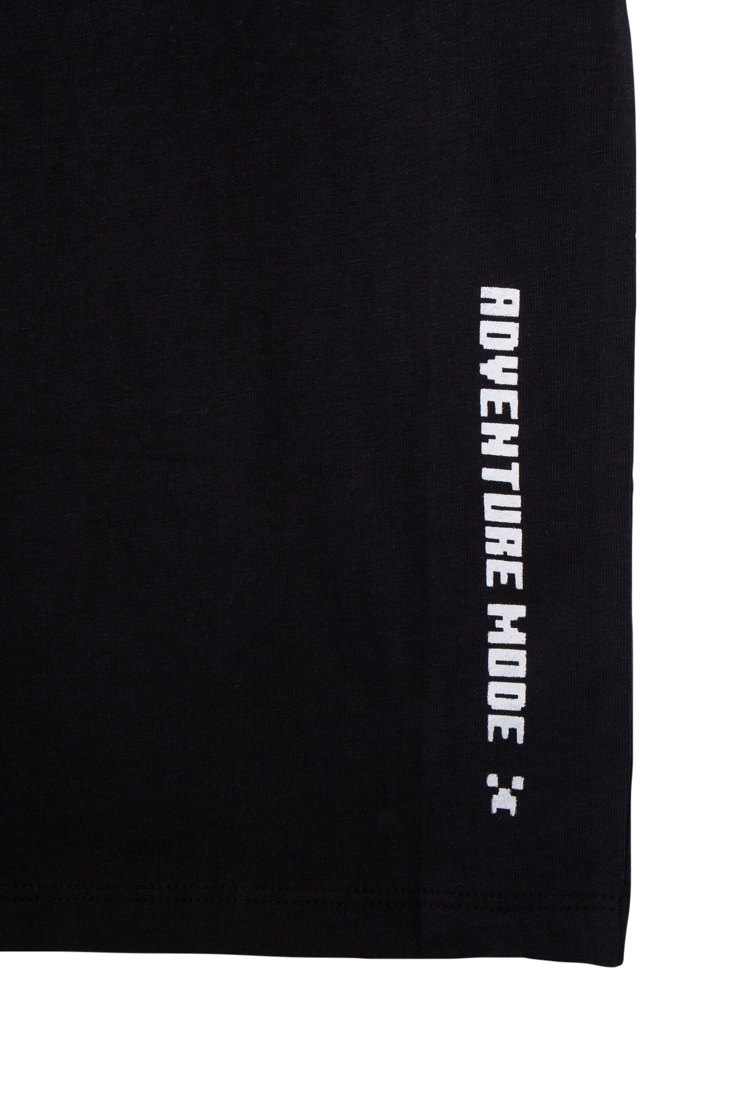 BOYS’ BLACK T-SHIRT WITH EMBOSSED MINECRAFT SLOGANS 5
