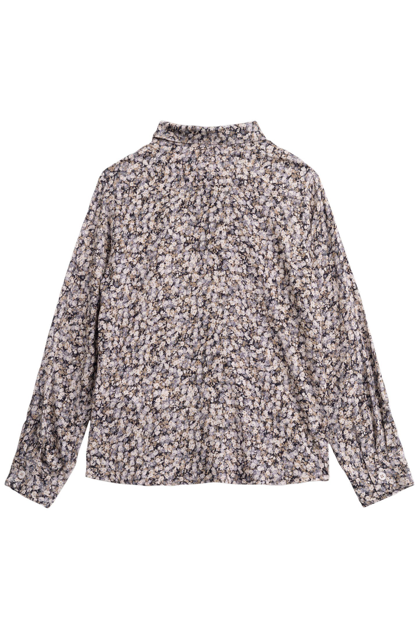 KHAKI SHIRT LENZING™ ECOVERO™ WINTER FLOWERS BOY 2