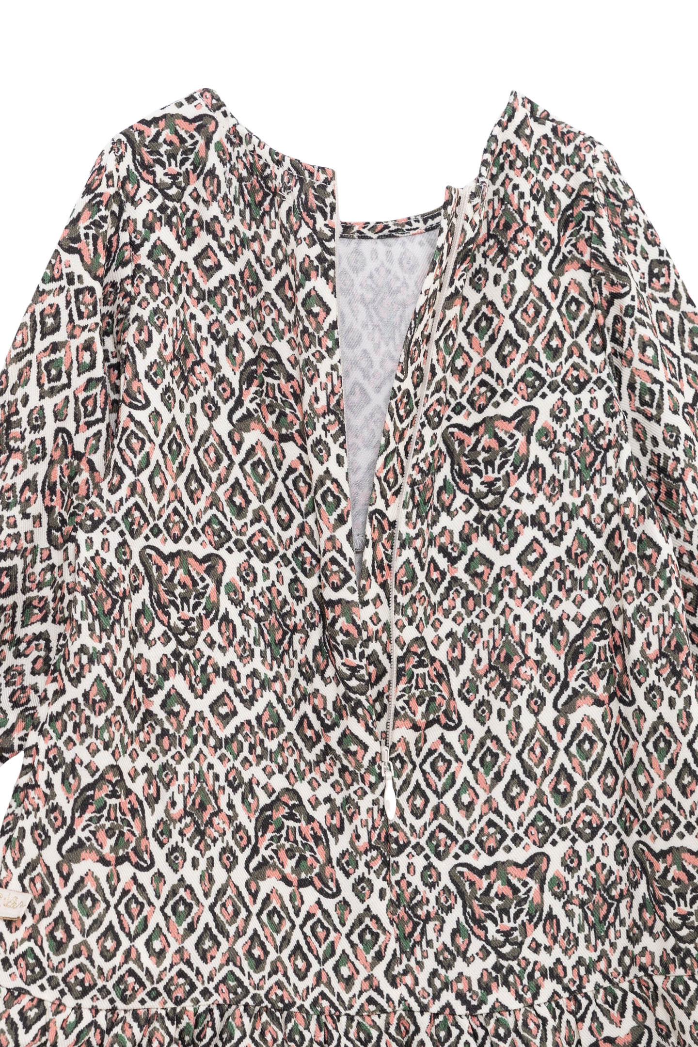 ECRU DRESS LENZING™ ECOVERO™ ETHNIC BABY GIRL 6