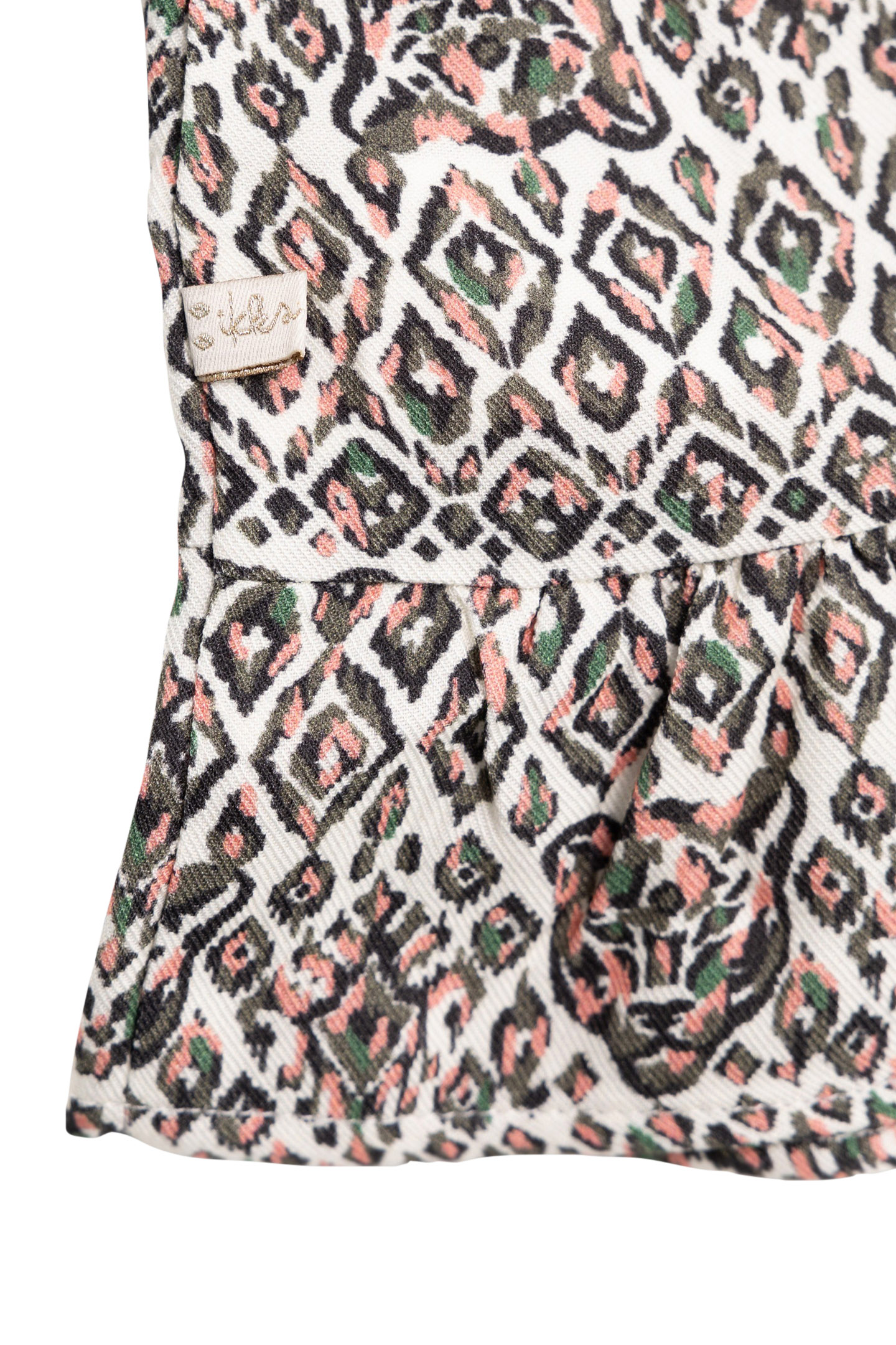 ECRU DRESS LENZING™ ECOVERO™ ETHNIC BABY GIRL 4