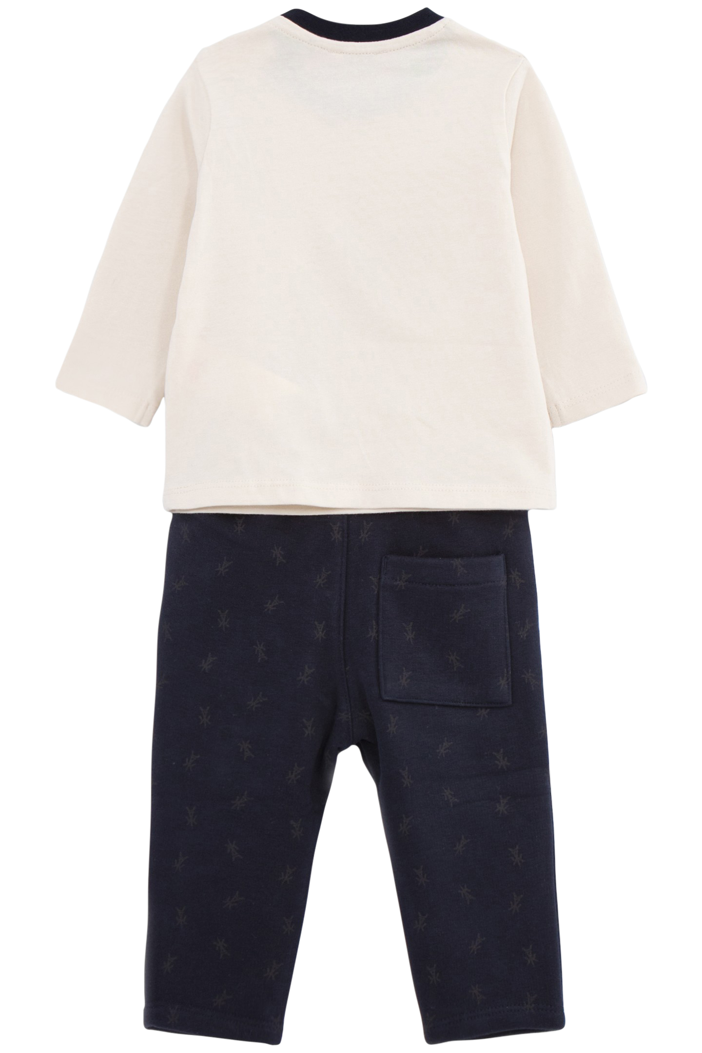 2-IN-1 BABY BOY EIFFEL TOWER T-SHIRT AND JOGGING SUIT SET 3