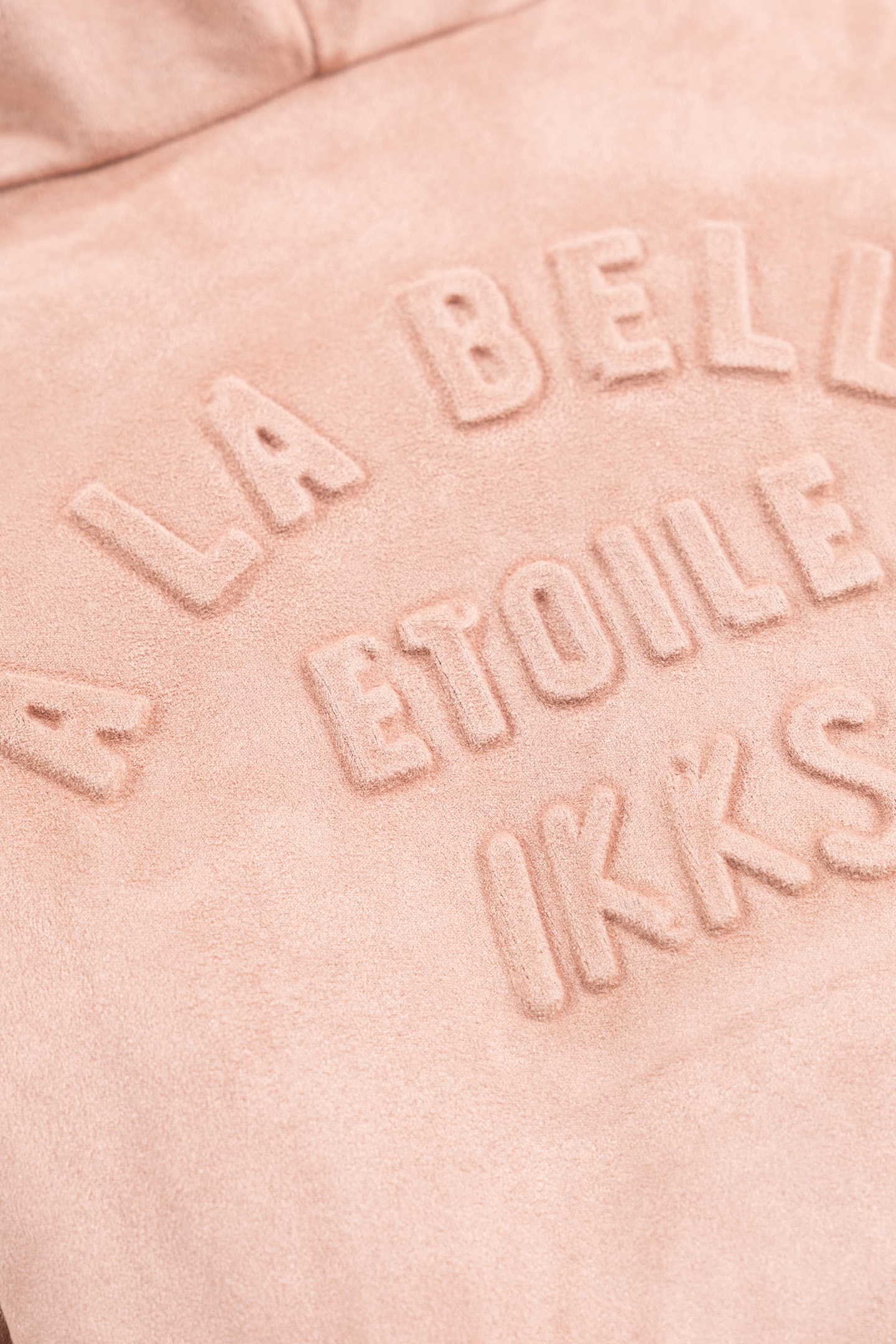 GIRL'S PINK SUEDE AND FUR COAT 6