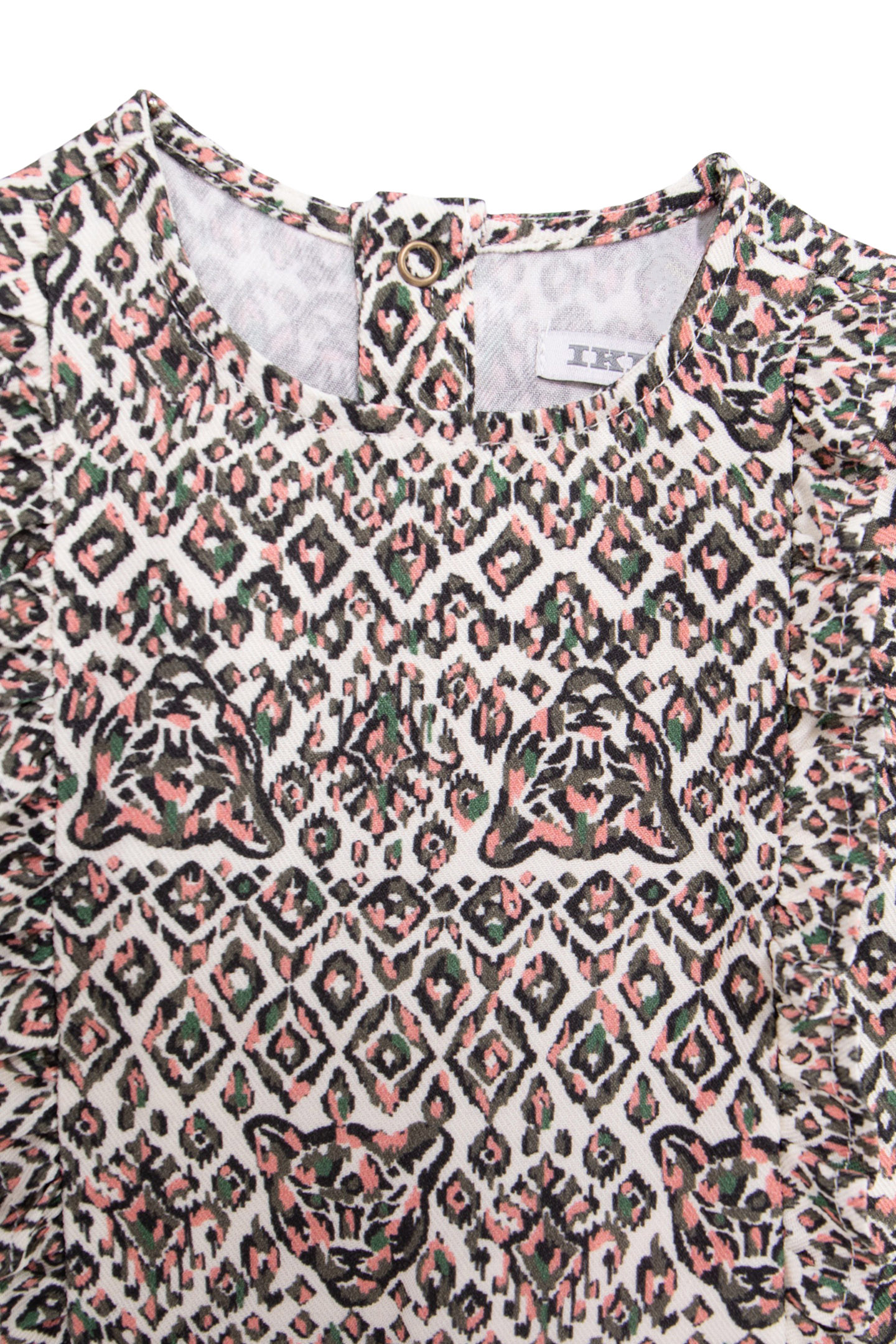 ECRU BLOUSE LENZING™ ECOVERO™ ETHNIC BABY GIRL 5