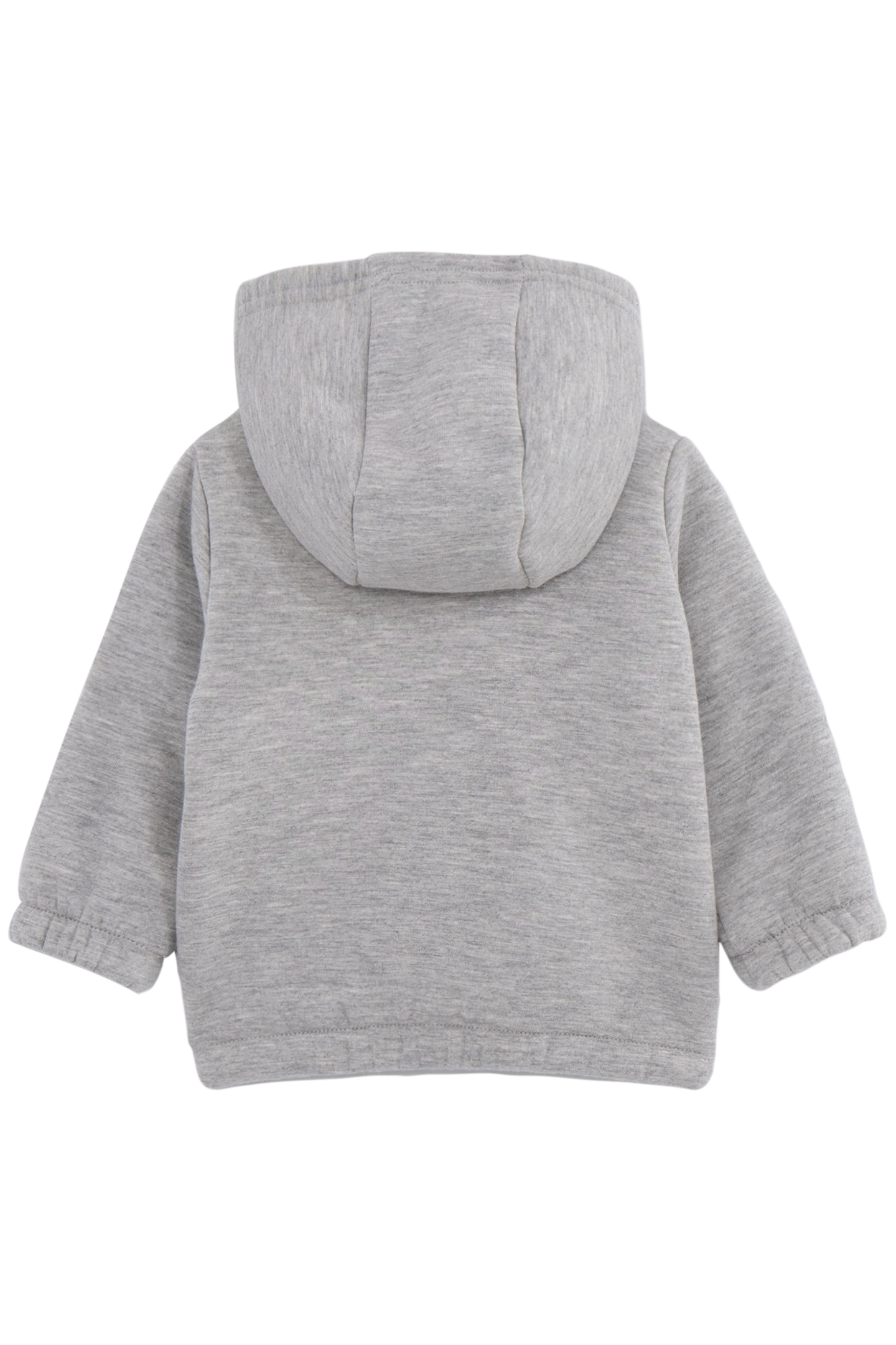 BABY BOY GREY MAXI EMBROIDERED FURRY SWEATSHIRT 2
