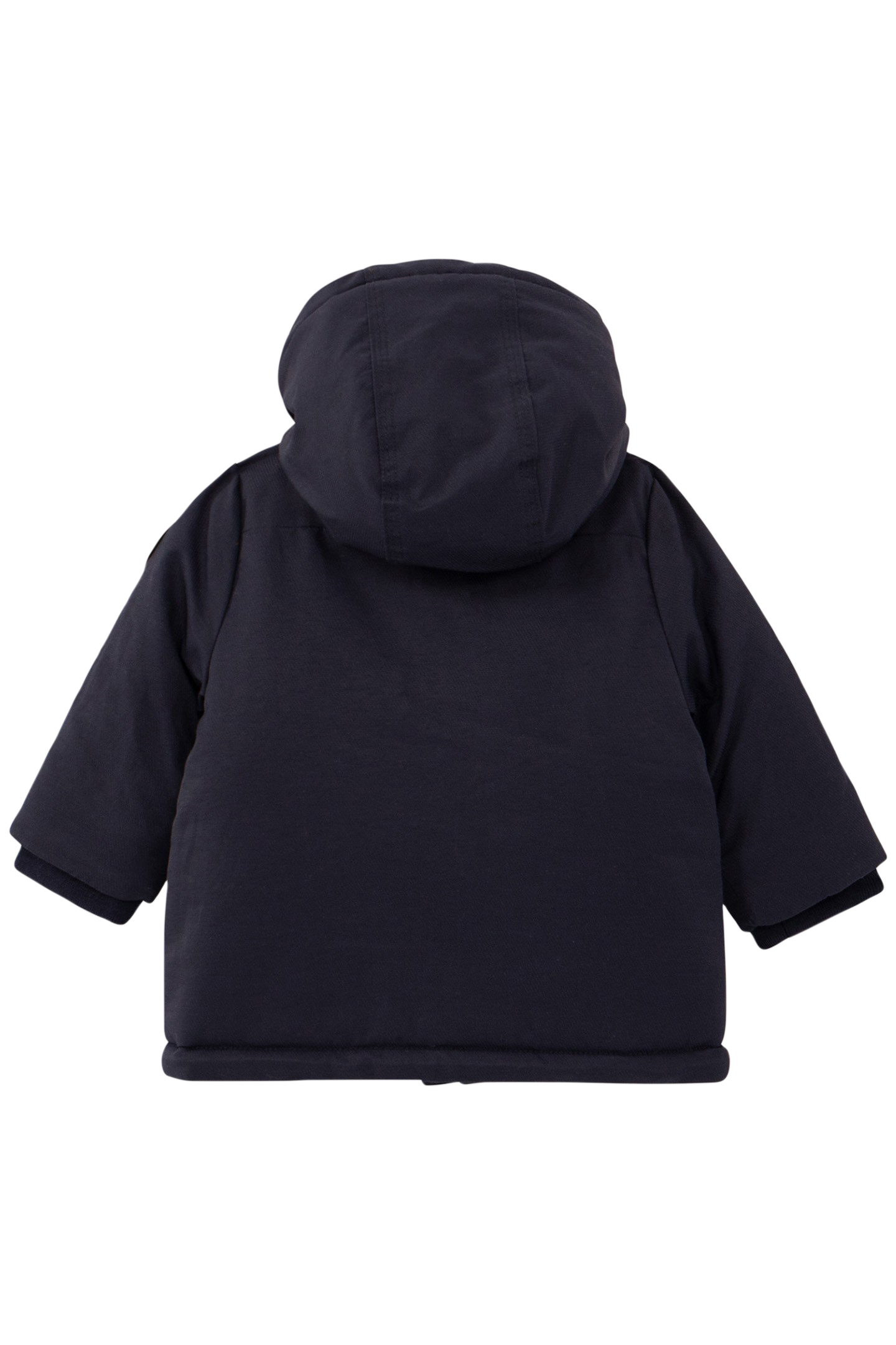BABY BOY NAVY LINED PARKA 2