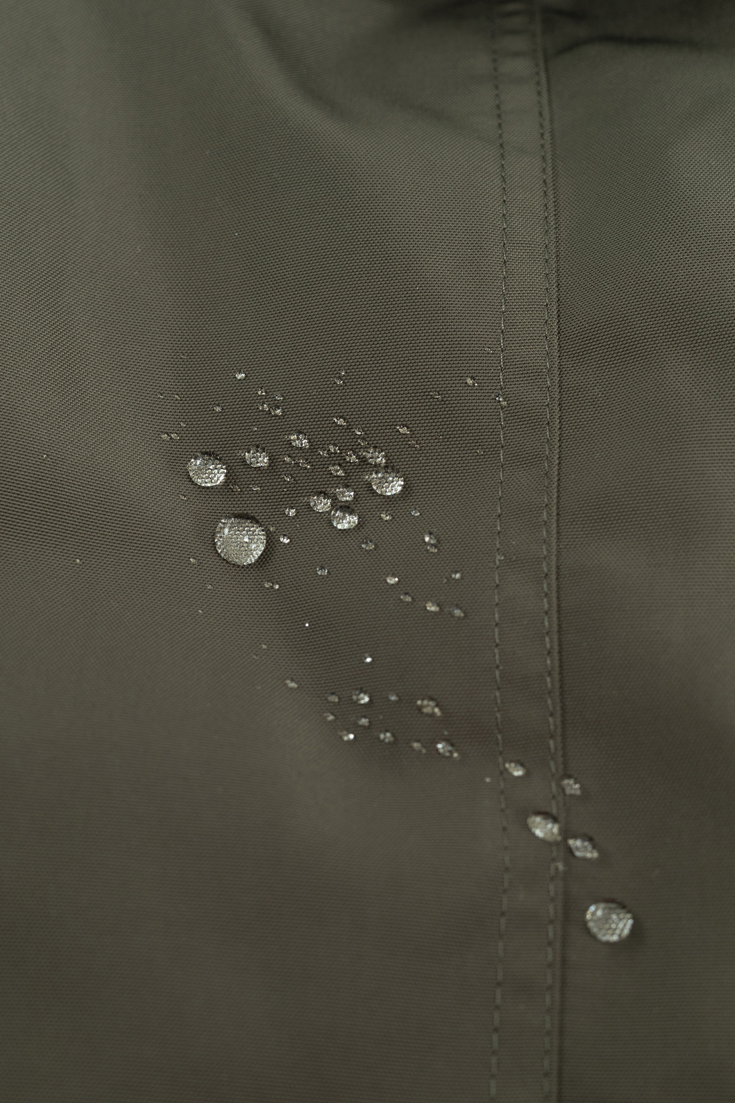 BABY BOY KHAKI NYLON COATED PARKA 8