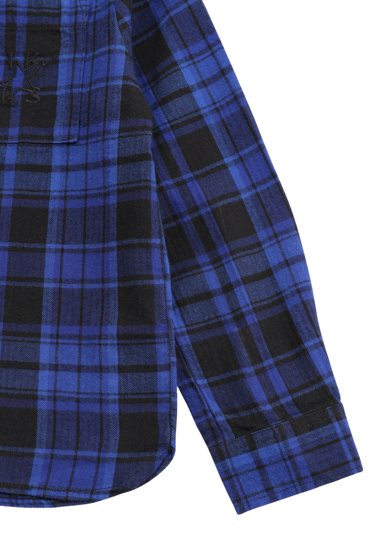 BLUE PLAID SHIRT WITH REMOVABLE BOY'S HOOD 4