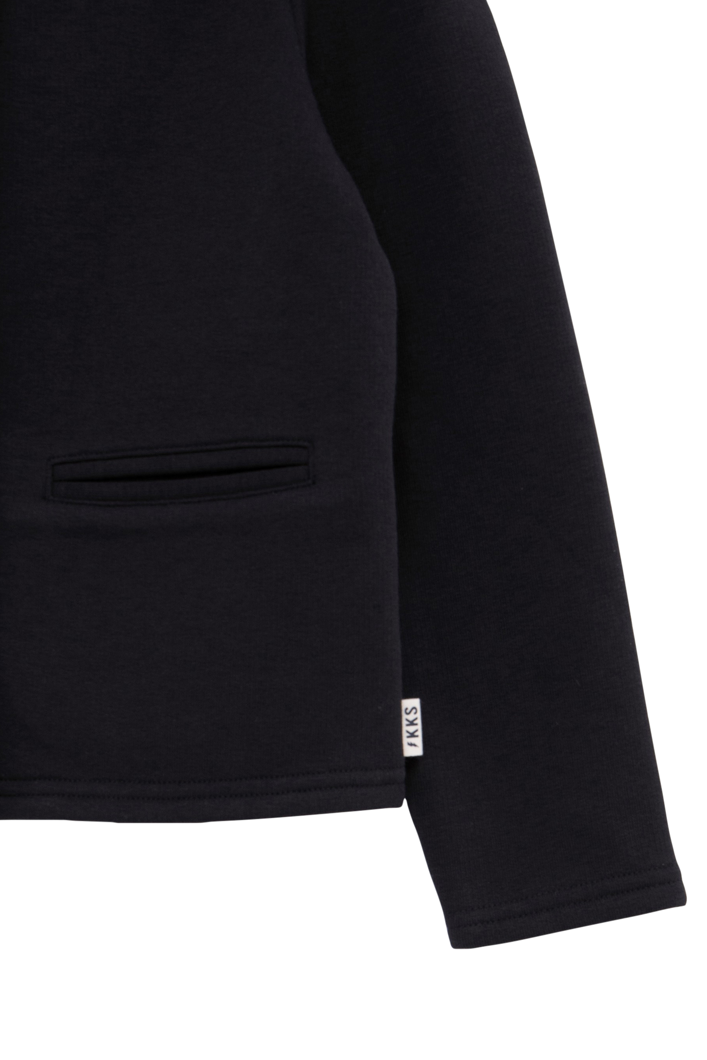 GIRL'S NAVY FLEECE BUTTON-DOWN CARDIGAN 4