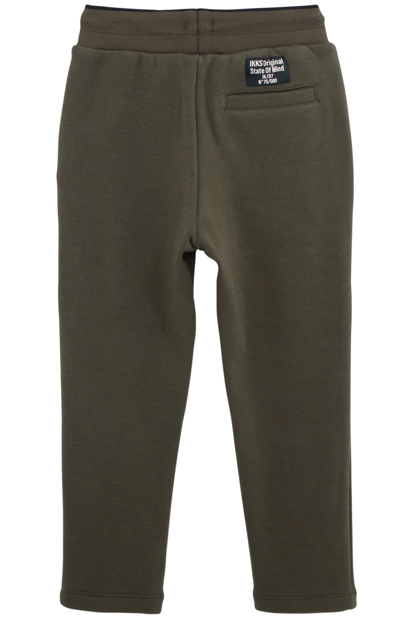 BOY'S HERRINGBONE KHAKI JOGGING SUIT 2