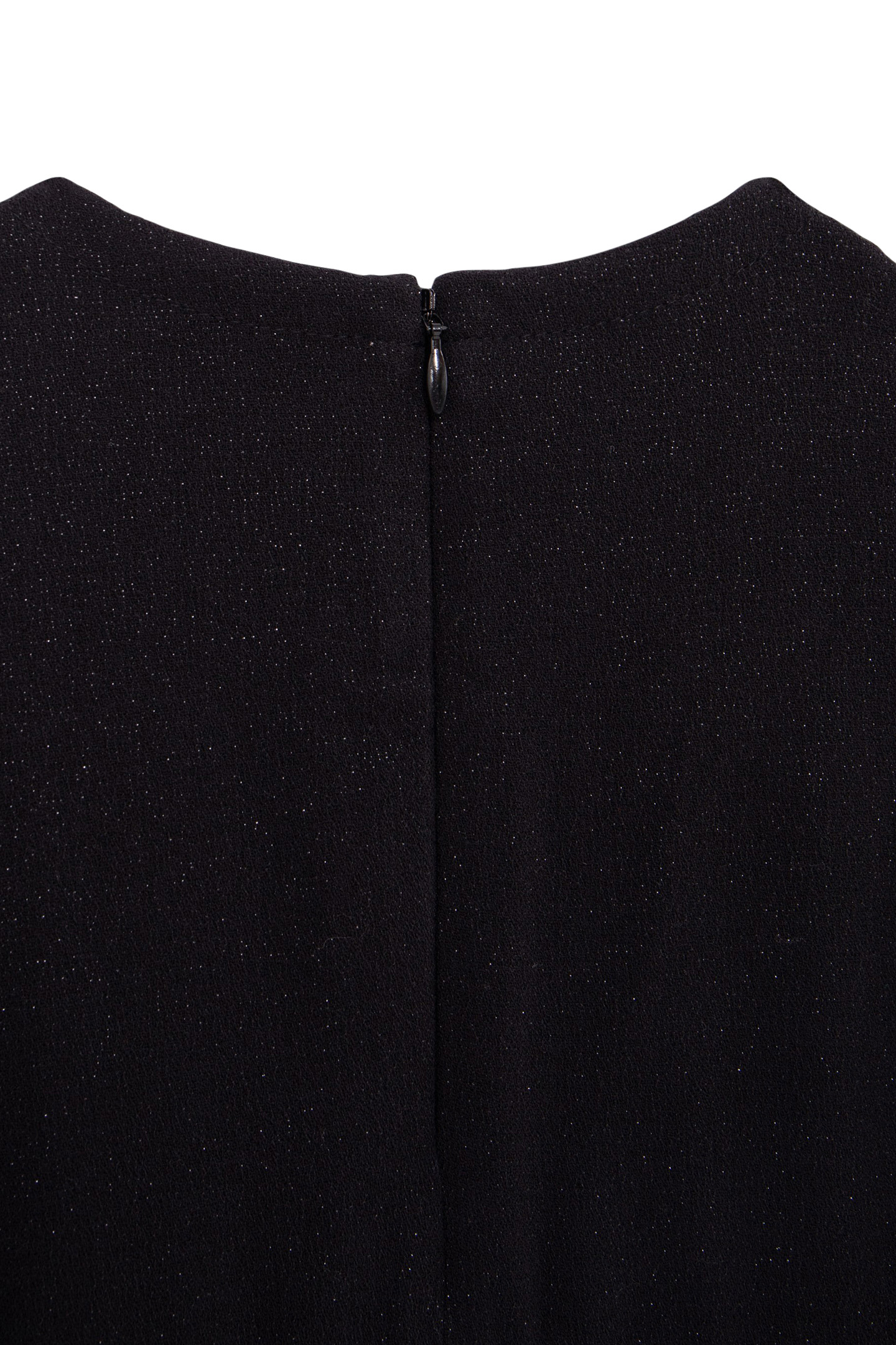 GIRL'S BLACK SEQUINED EMBROIDERED HEART DRESS 5