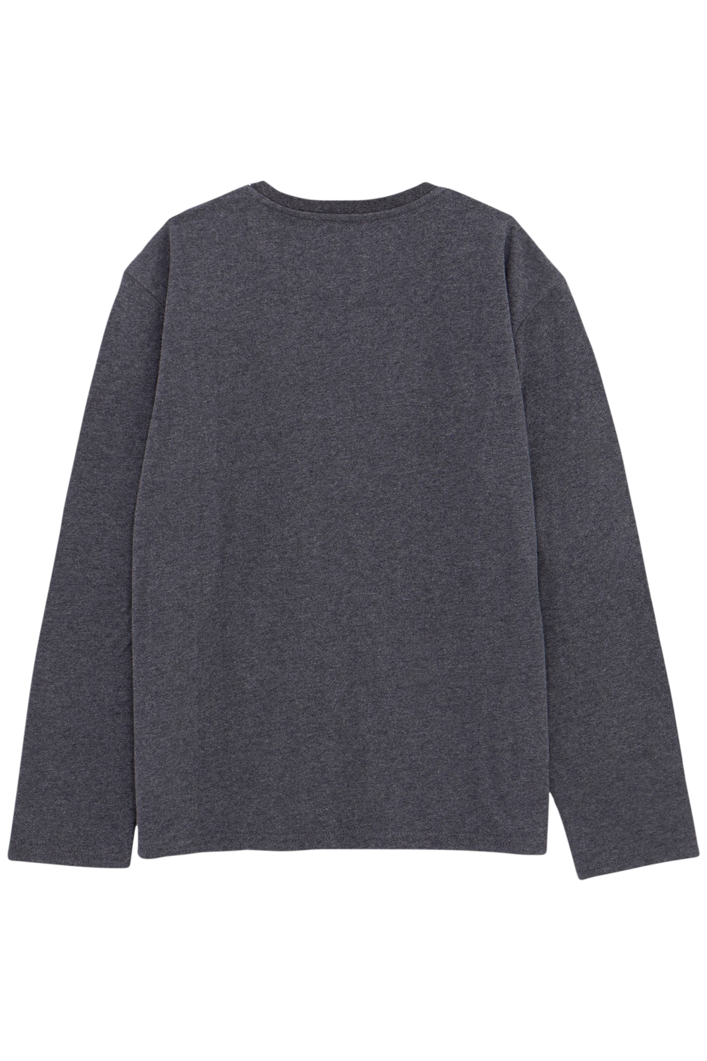 BOY'S GREY MESSAGE PRINT T-SHIRT WITH SEQUINS EMBROIDERY 2