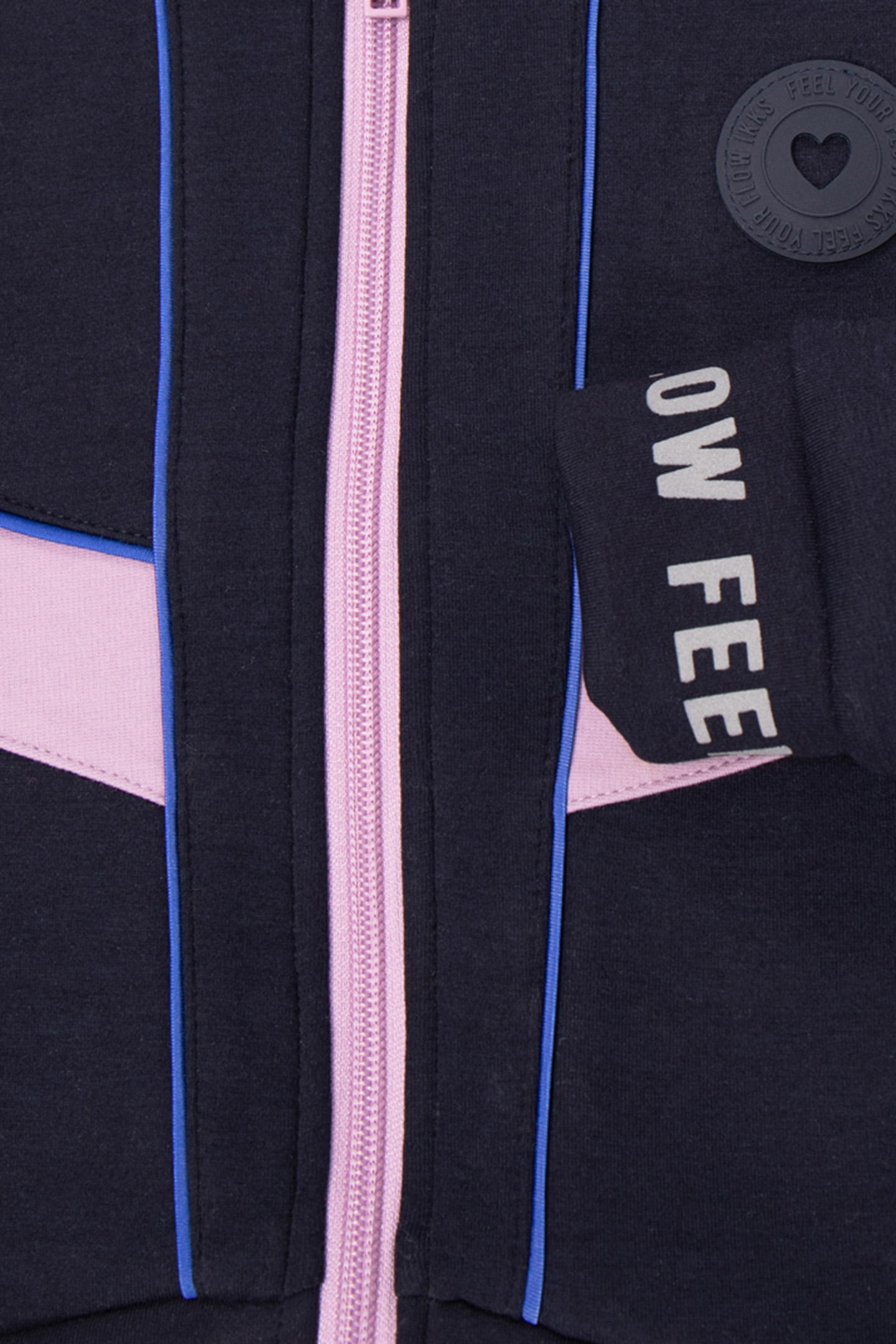 SPORTY NAVY ZIPPED CARDIGAN FOR GIRLS 6