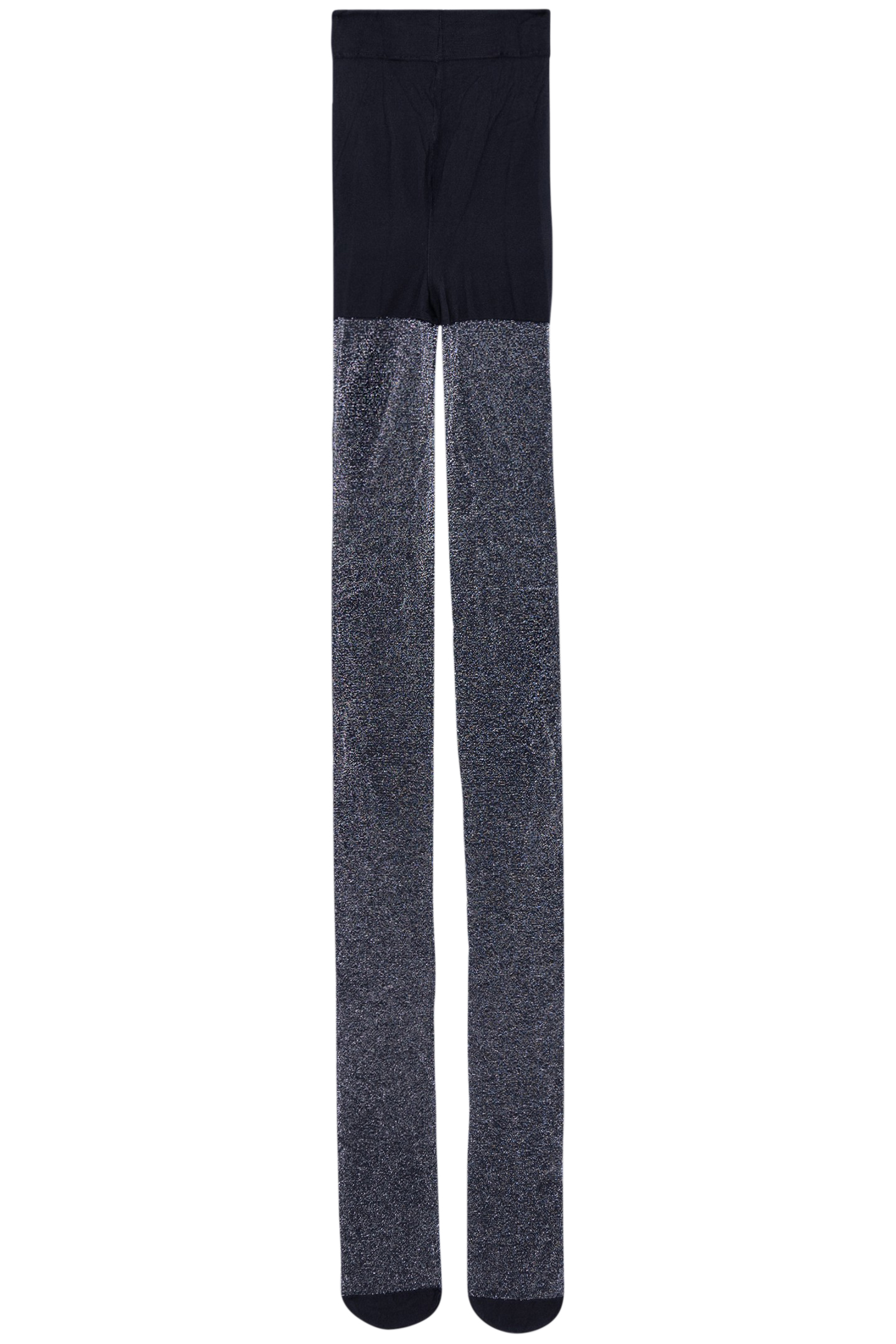 SILVER TIGHTS IN GIRL'S VOILE 1