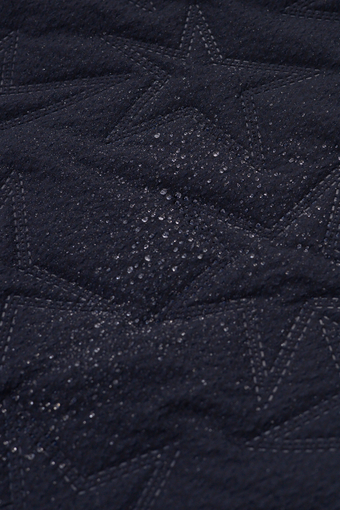 GIRL'S REVERSIBLE NAVY NYLON STAR AND SHERPA COAT 7