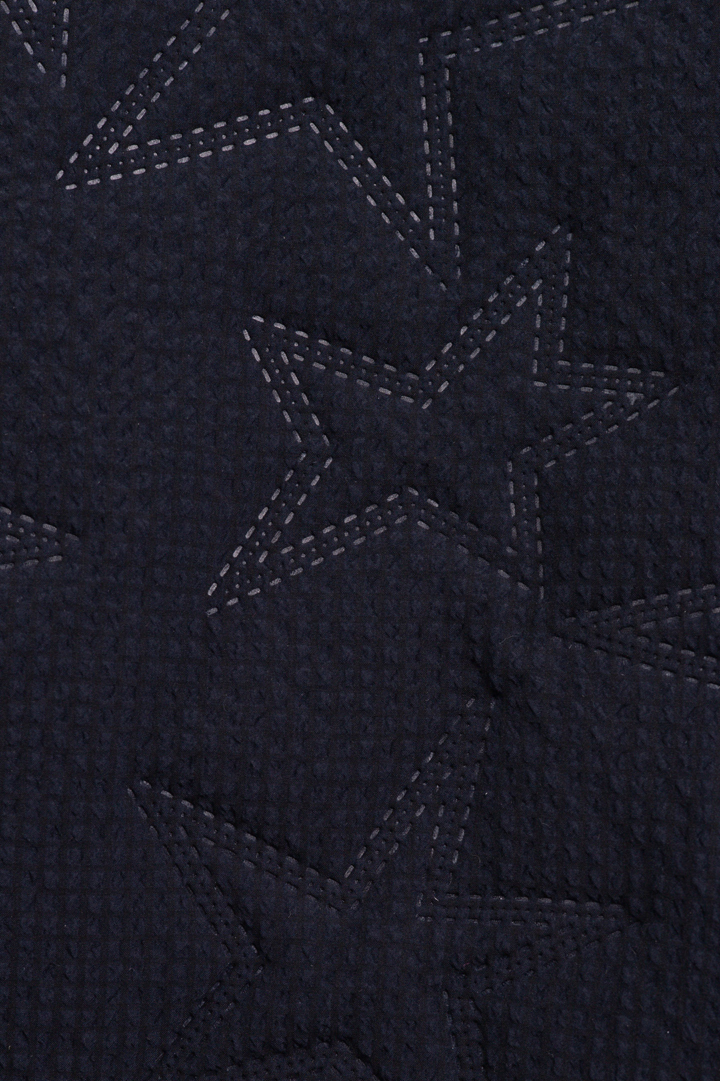 GIRL'S REVERSIBLE NAVY NYLON STAR AND SHERPA COAT 8