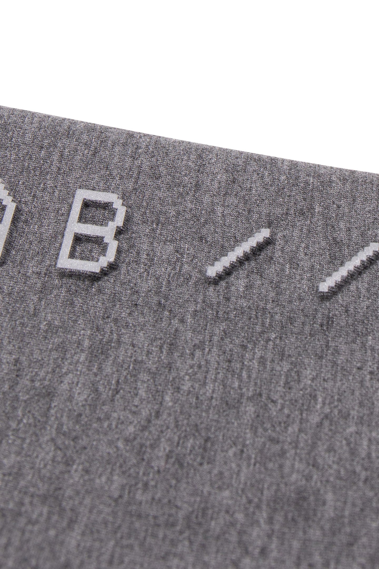 BOY'S GREY HOODIE, REFLECTIVE SLEEVES, EMBOSSED SLOGAN 5