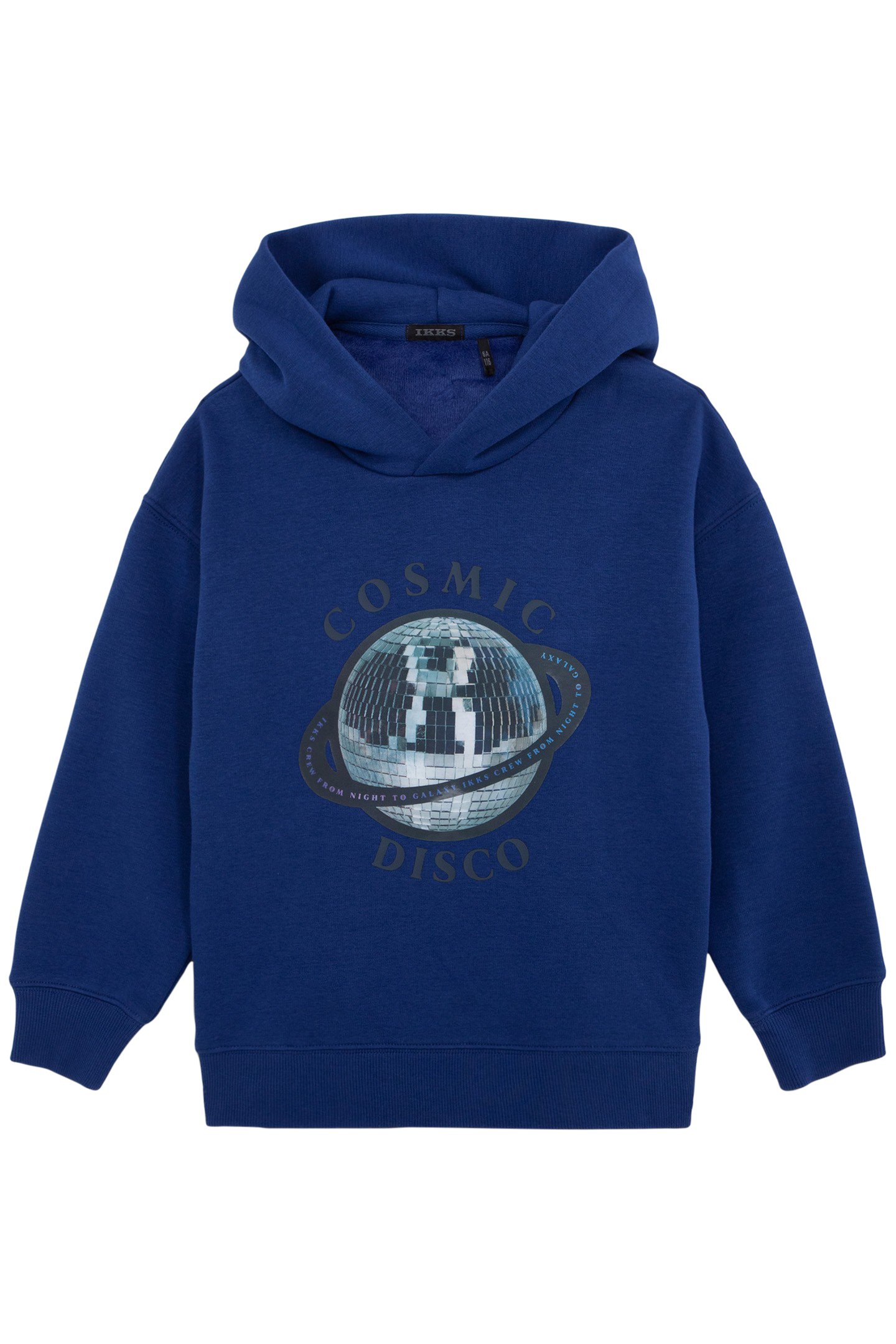 BOY'S VISUAL BLUE COSMIC-DISCO LENTICULAR SWEATSHIRT by IKKS