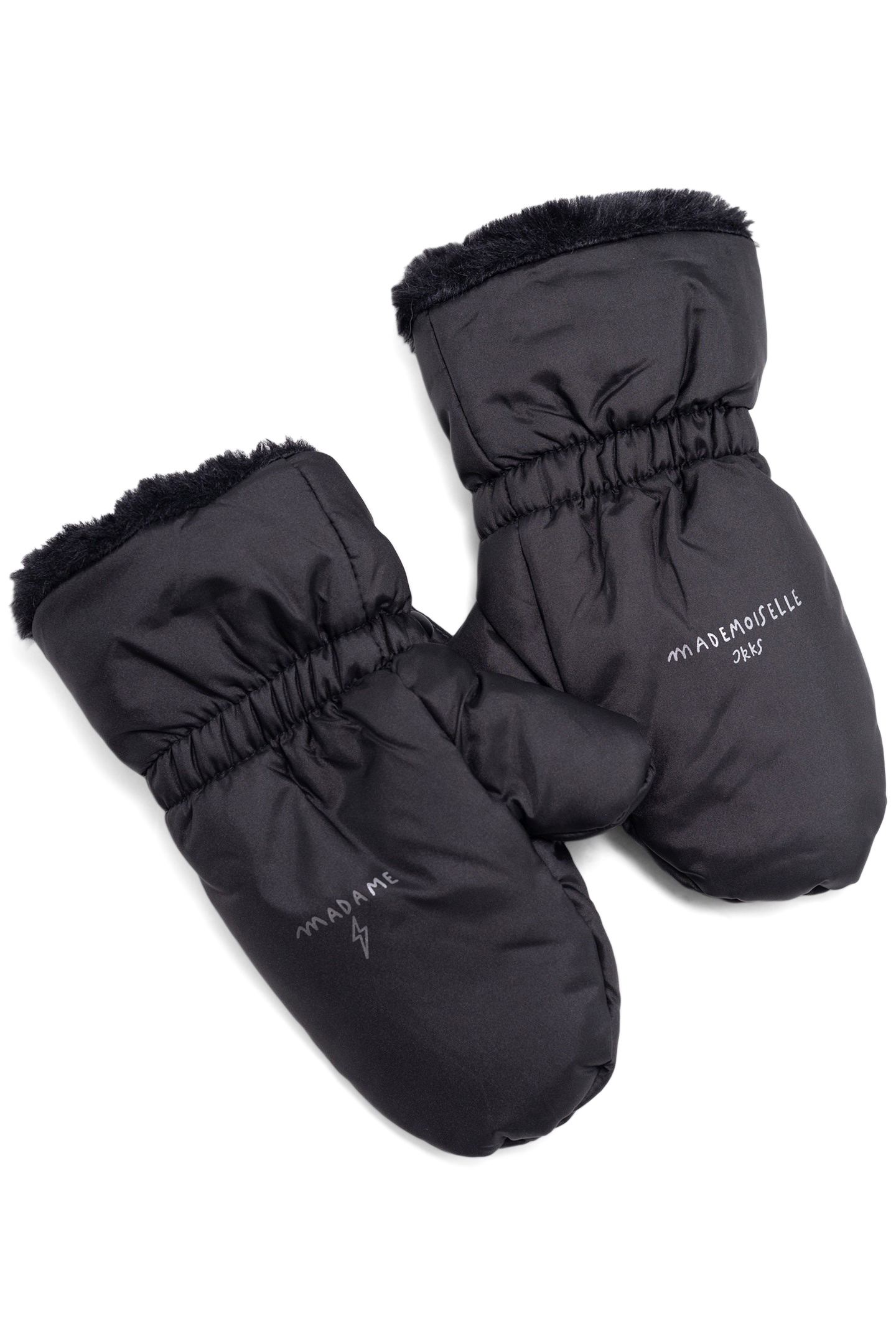 GIRL'S LONG REVERSIBLE BLACK AND PINK SHERPA JACKET 9