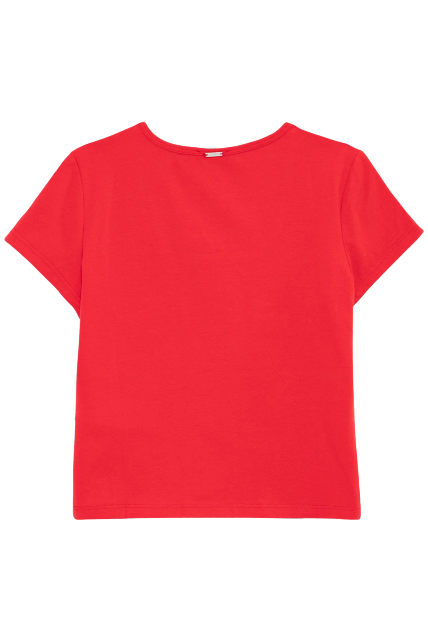GIRL'S RED CROPPED T-SHIRT 2