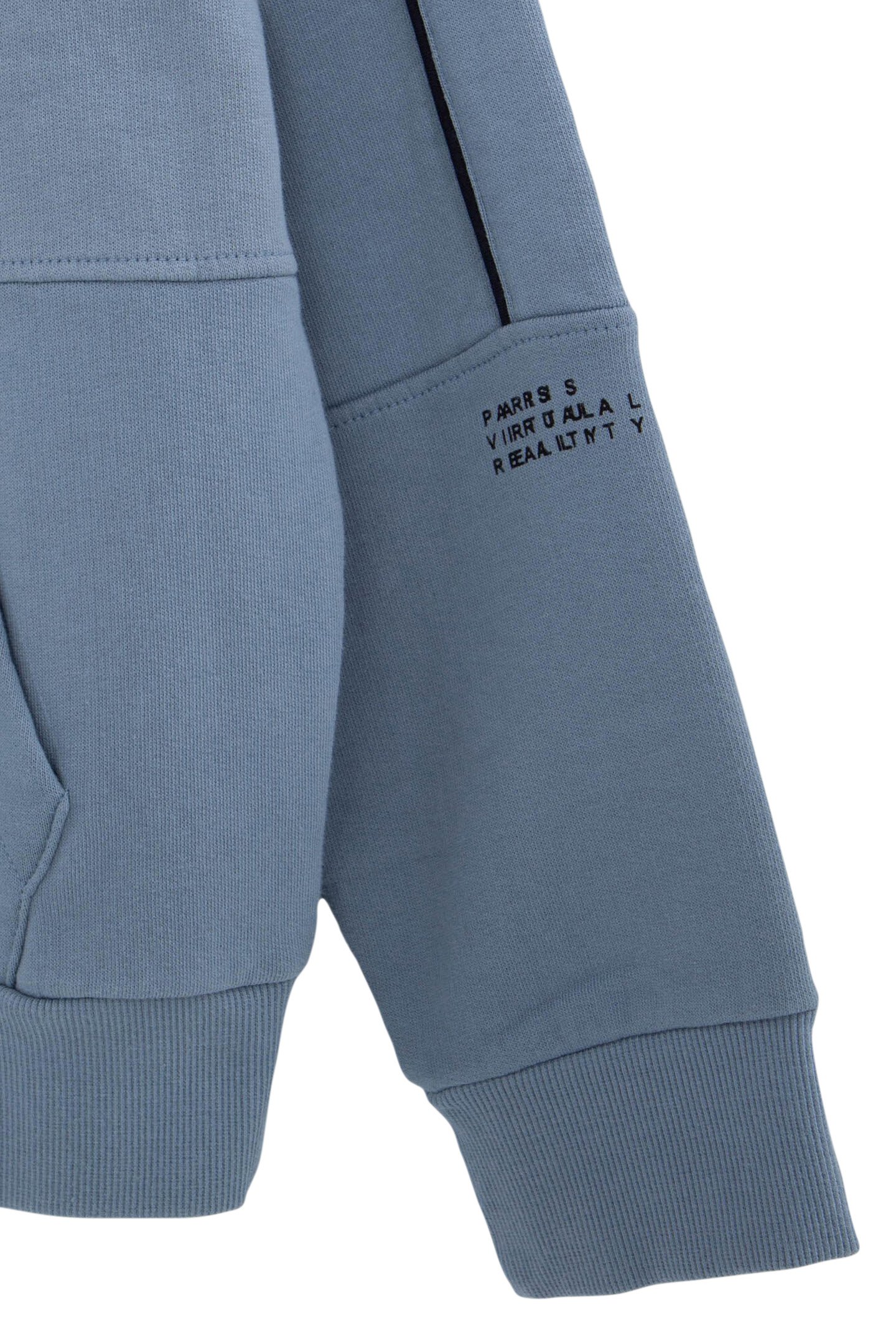 BOY'S BLUE TRUCKER-NECK SWEATSHIRT 4