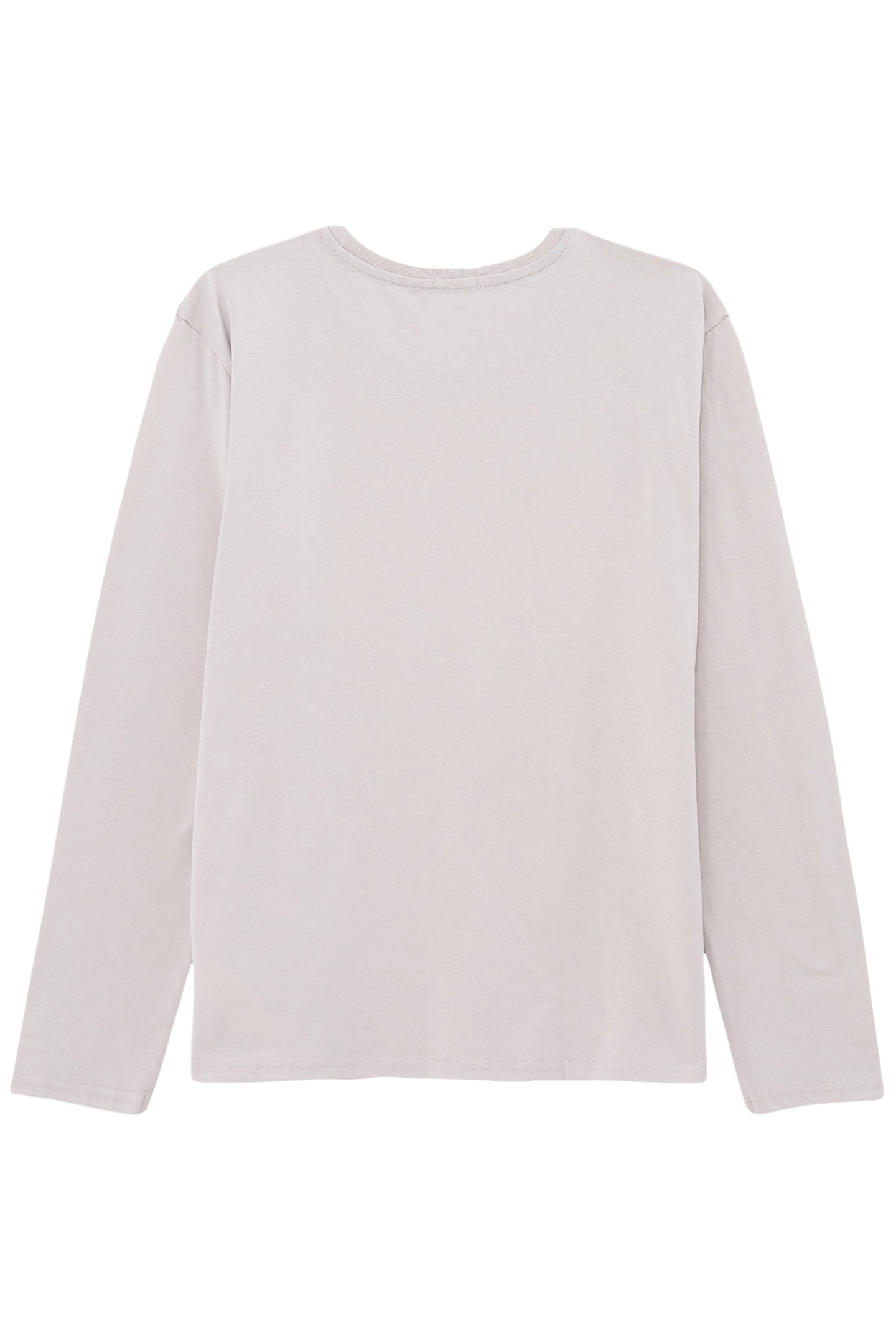 BOY'S BEIGE ORGANIC COTTON T-SHIRT WITH EMBROIDERED SLOGAN 2