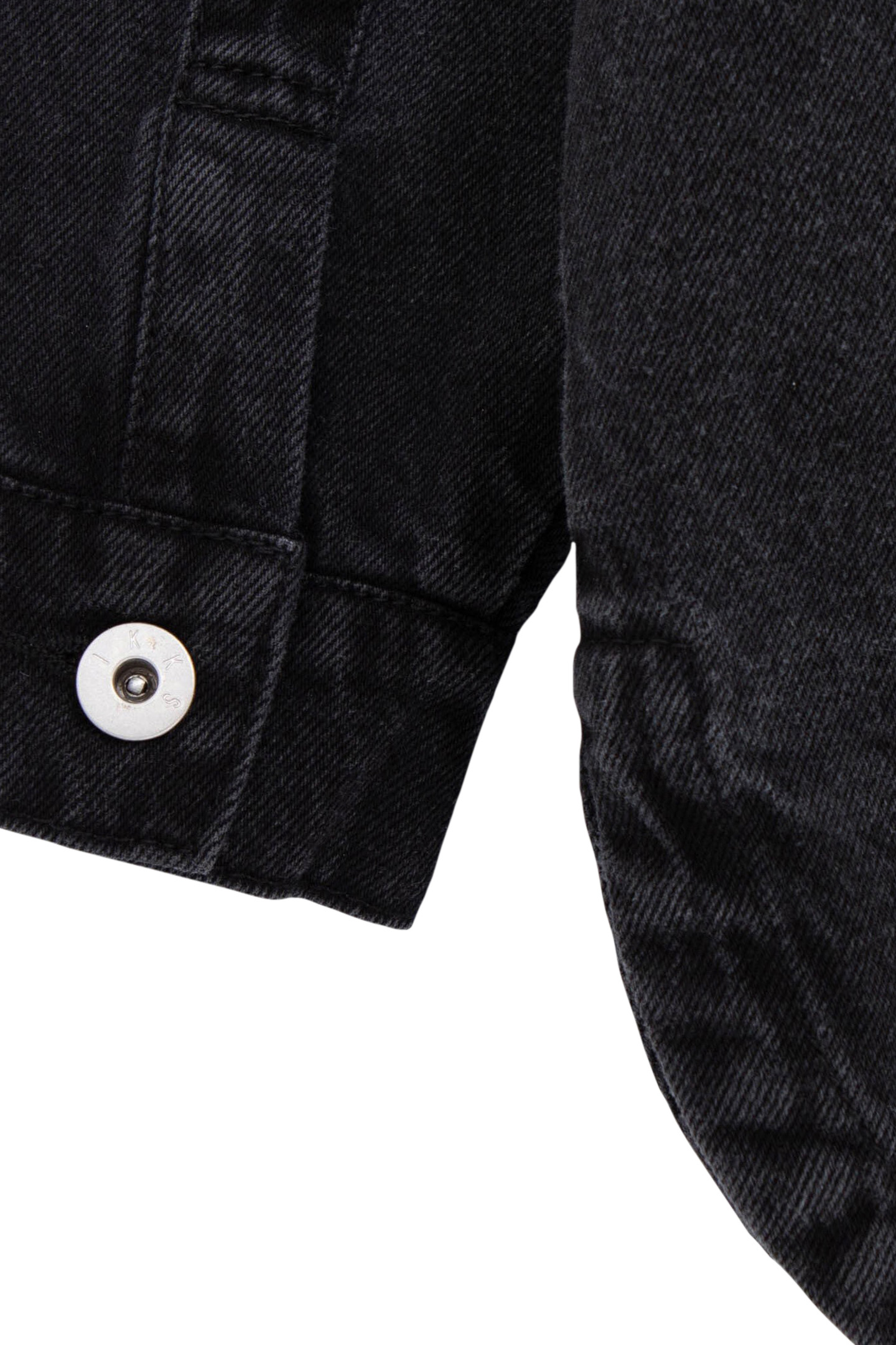 GREY DENIM SHIRT WATERLESS PATCH POCKETS GIRL 4